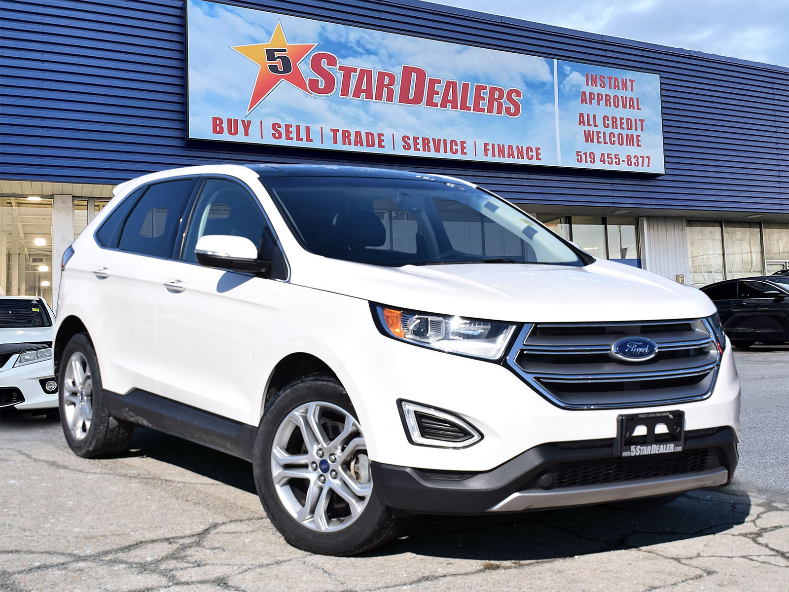 2018 Ford Edge NAV LEATHER PANO ROOF LOADED WE FINANCE ALL CREDIT