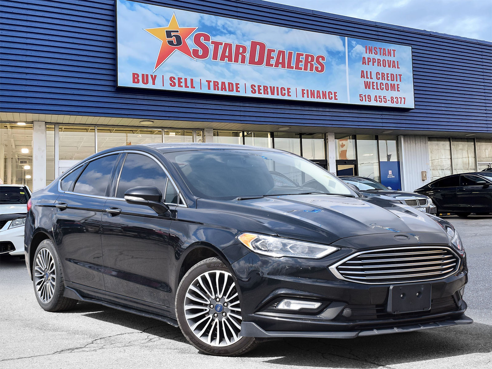 2017 Ford Fusion LEATHER SUNROOF HEATED SEATS WE FINANCE ALL CREDIT