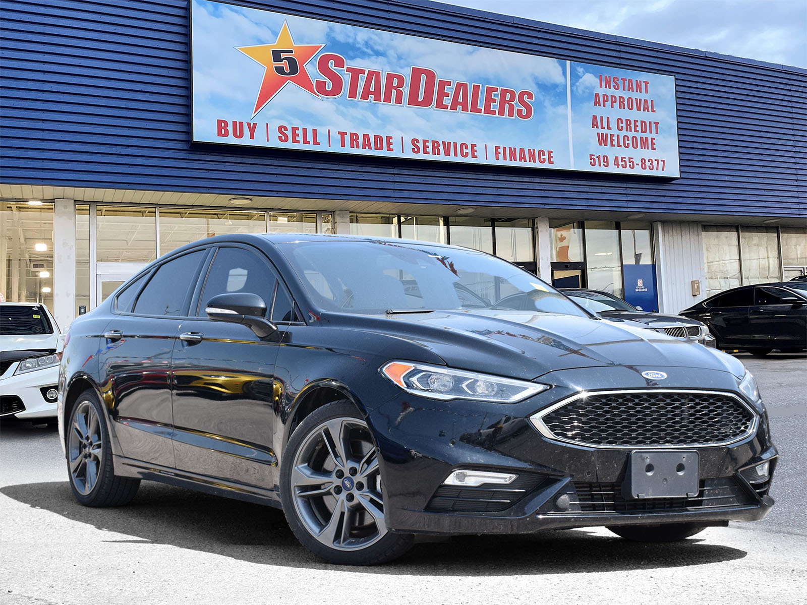 2018 Ford Fusion Sport AWD NAV SUNROOF LEATHER WE FINANCE ALL CREDI