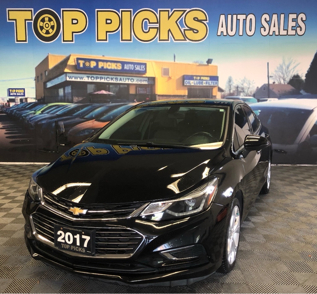 2017 Chevrolet Cruze Premier, Low Mileage, COMES WITH $500 GAS CARD!!!!