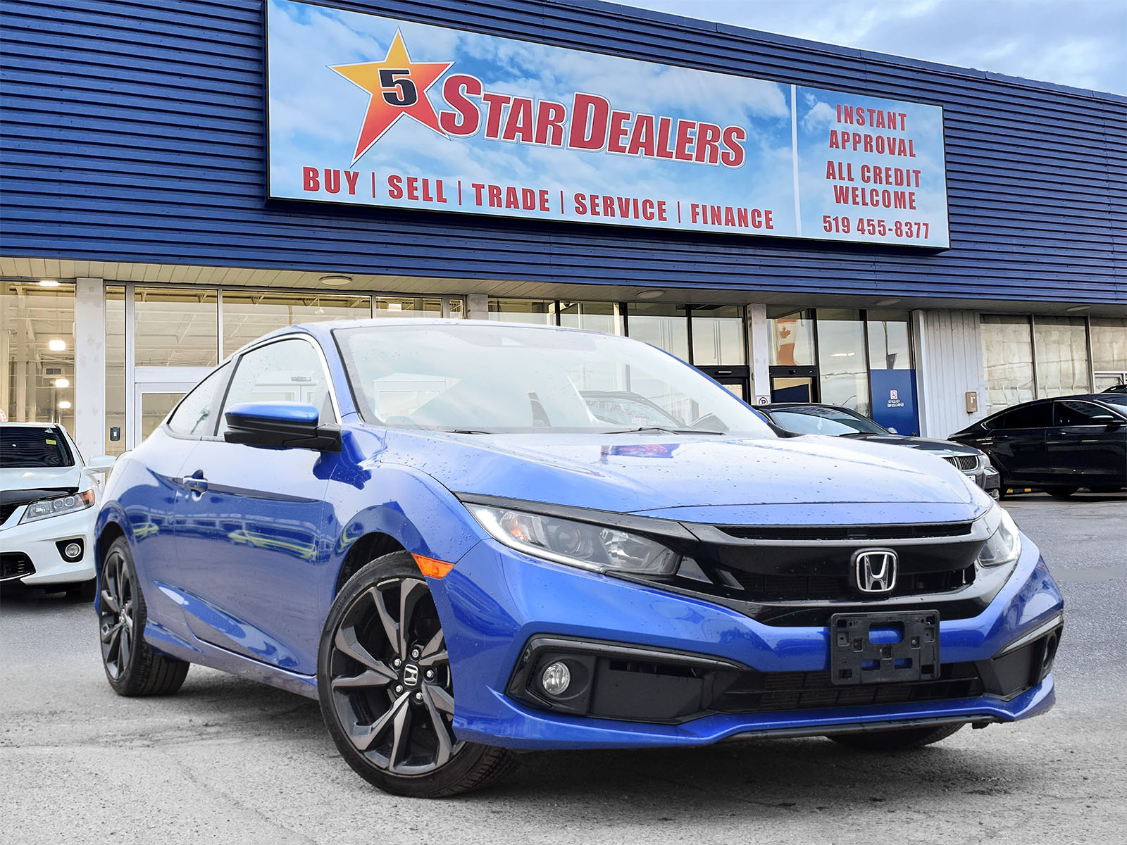 2019 Honda Civic Coupe SUNROOF H-SEATS R-CAM MINT! WE FINANCE ALL CREDIT!