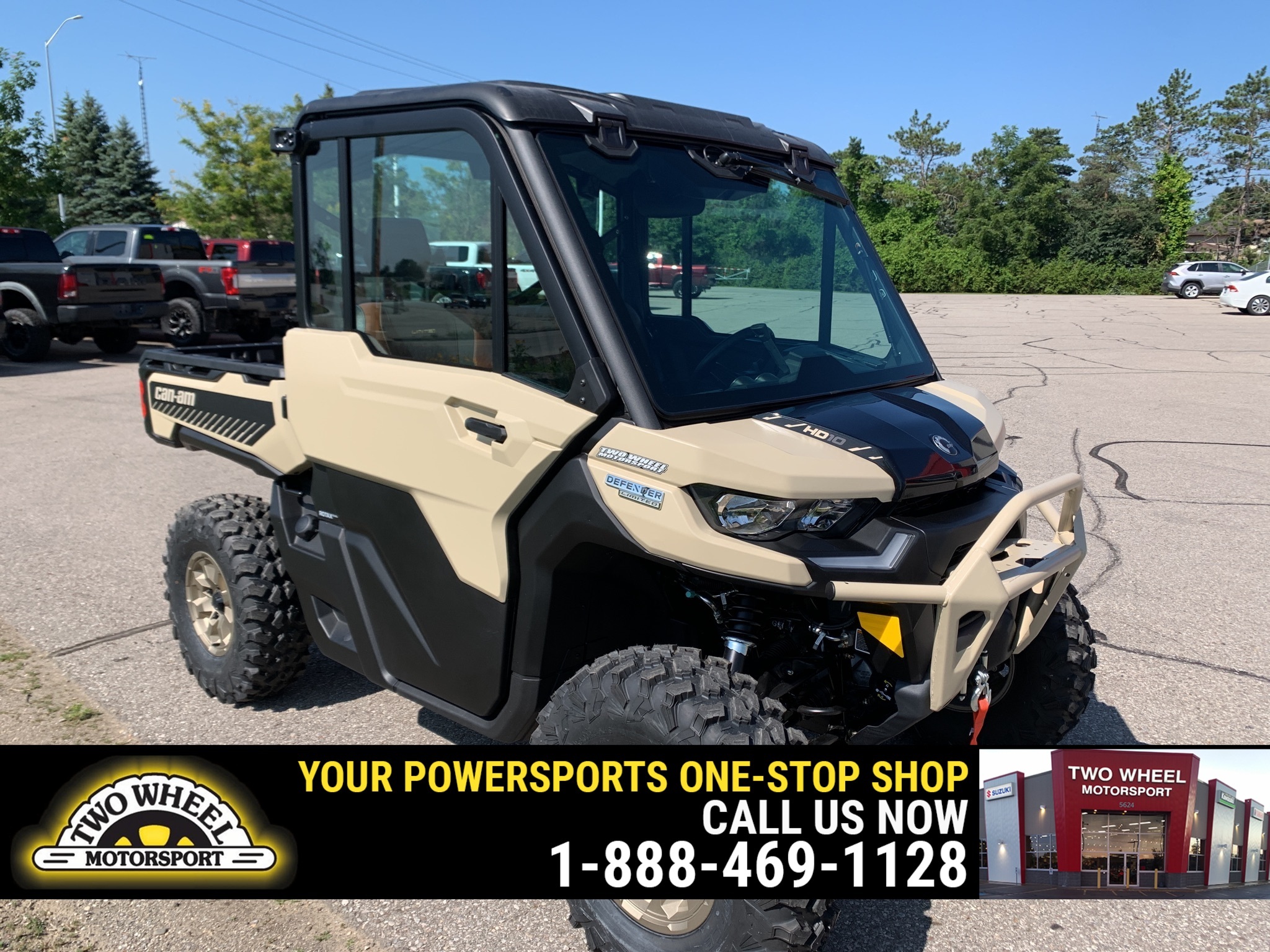 2024 Can-Am Defender Limited DEFENDER LIMITED CAB HD10 TAN