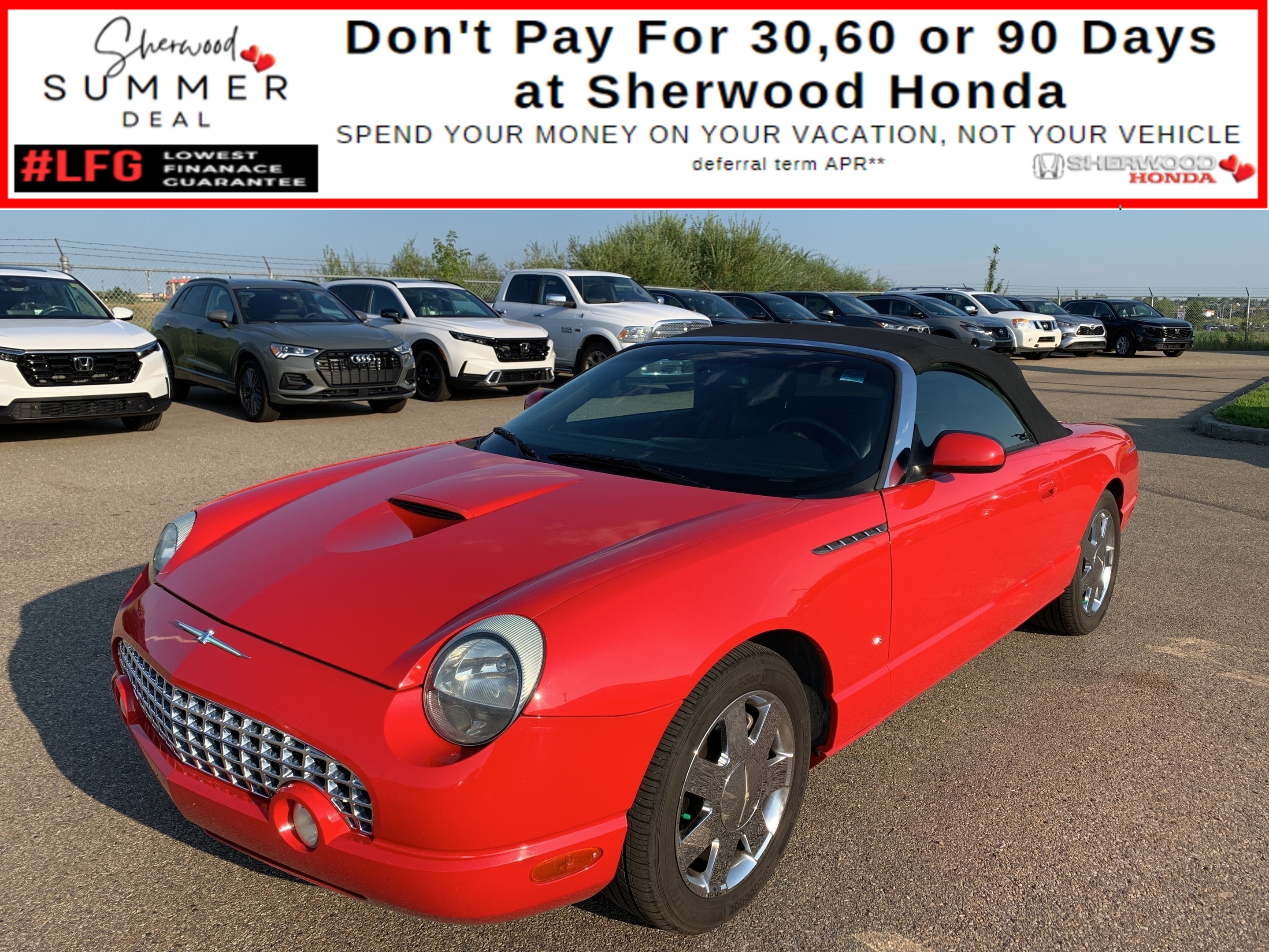 2003 Ford Thunderbird 2dr Convertible | LOW KMS | HEATED LEATHER
