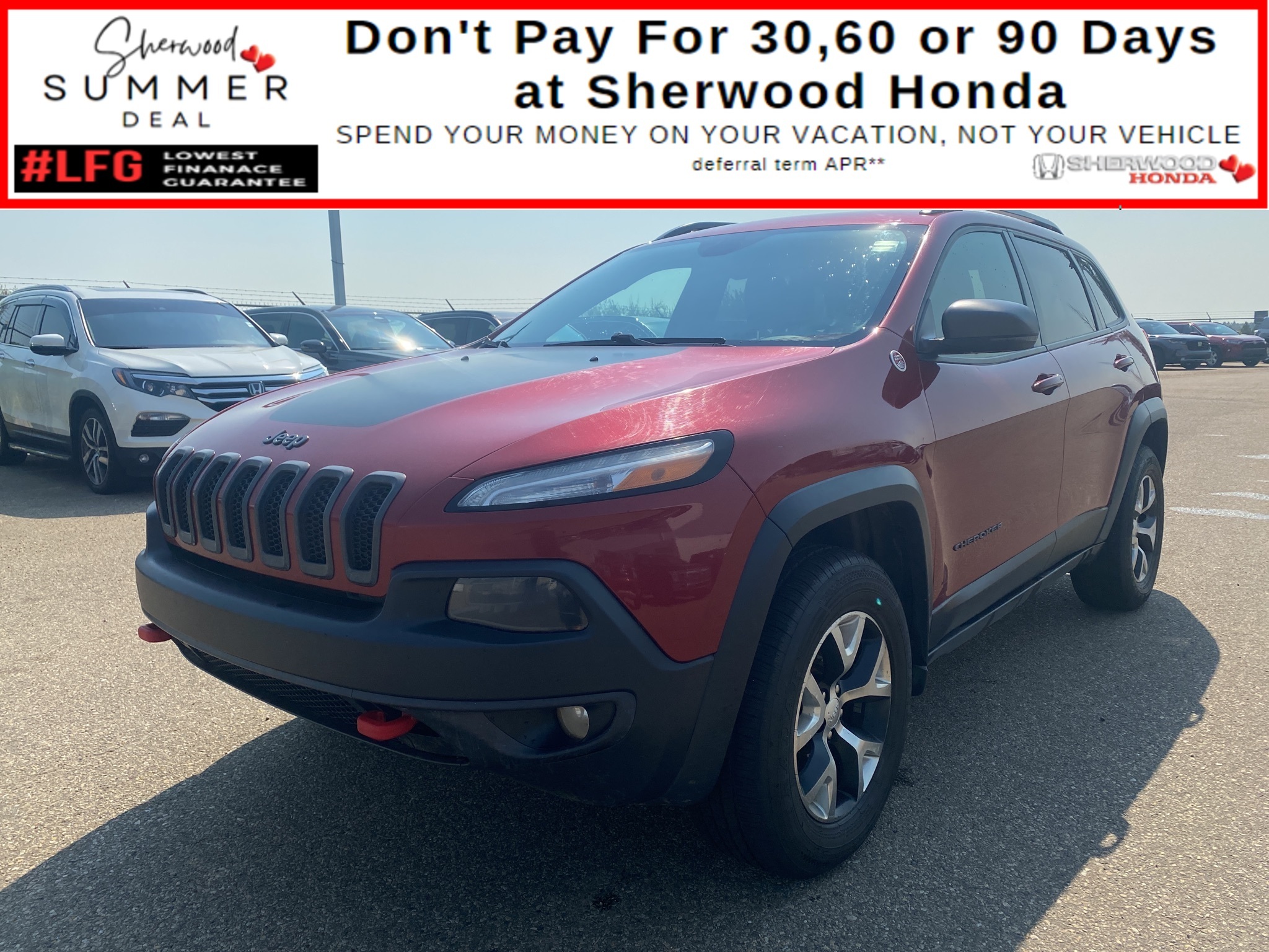 2017 Jeep Cherokee 4WD Trailhawk | REMOTE START | HEATED LEATHER | XM