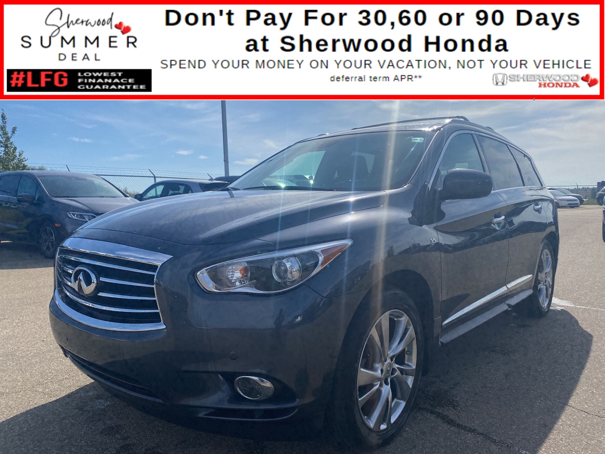 2014 Infiniti QX60 AWD | LOW KMS | NO ACCIDENTS | SAFETY SENSE
