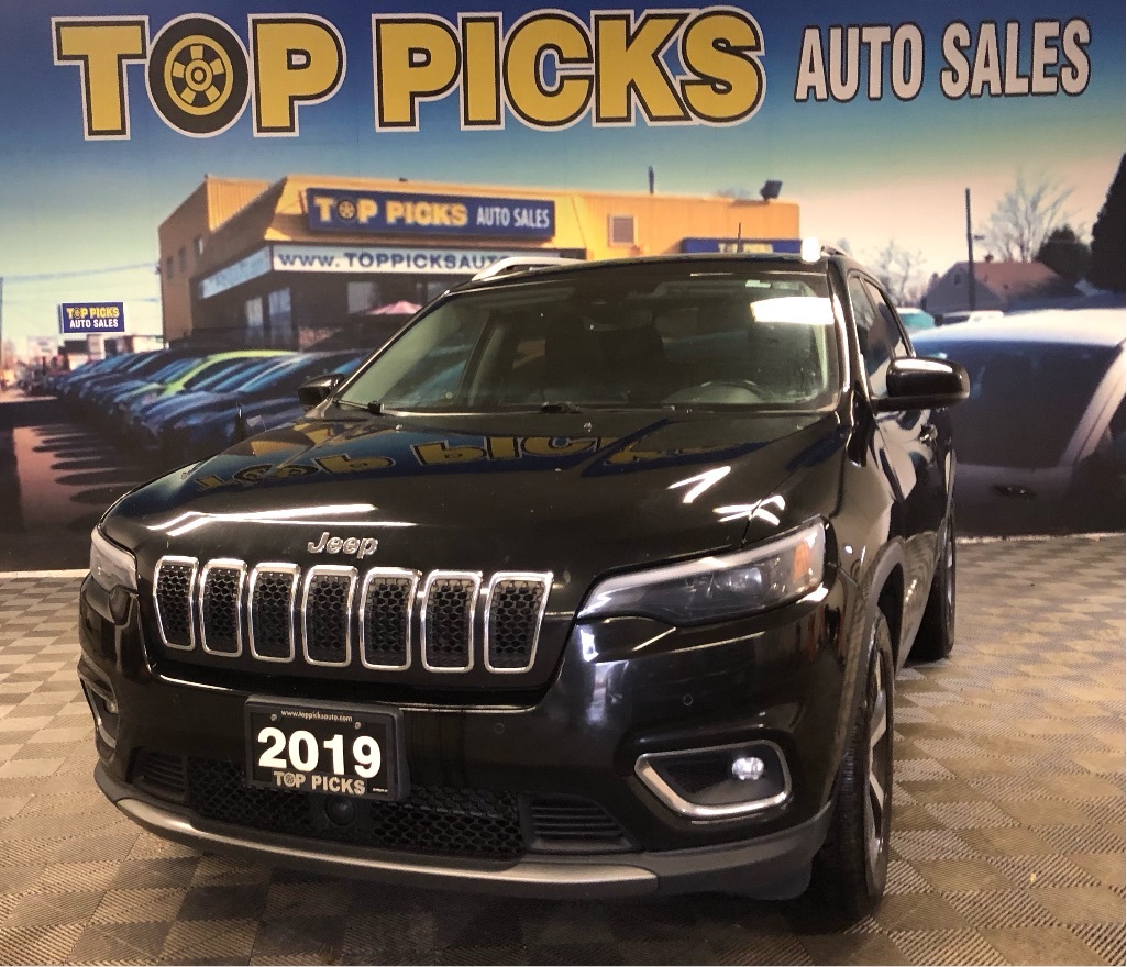 2019 Jeep Cherokee Limited, Fully Loaded, Accident Free & Certified!