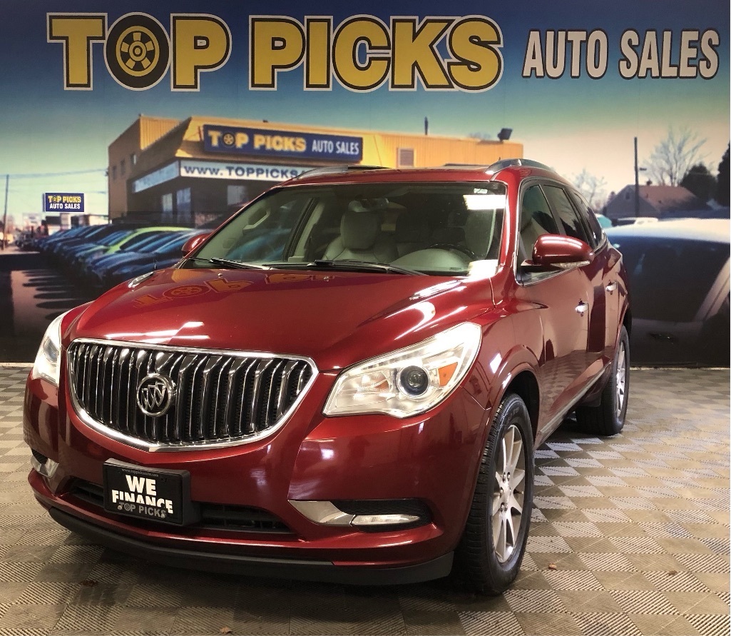 2017 Buick Enclave Fully Loaded, 2nd Row Buckets, Accident Free!