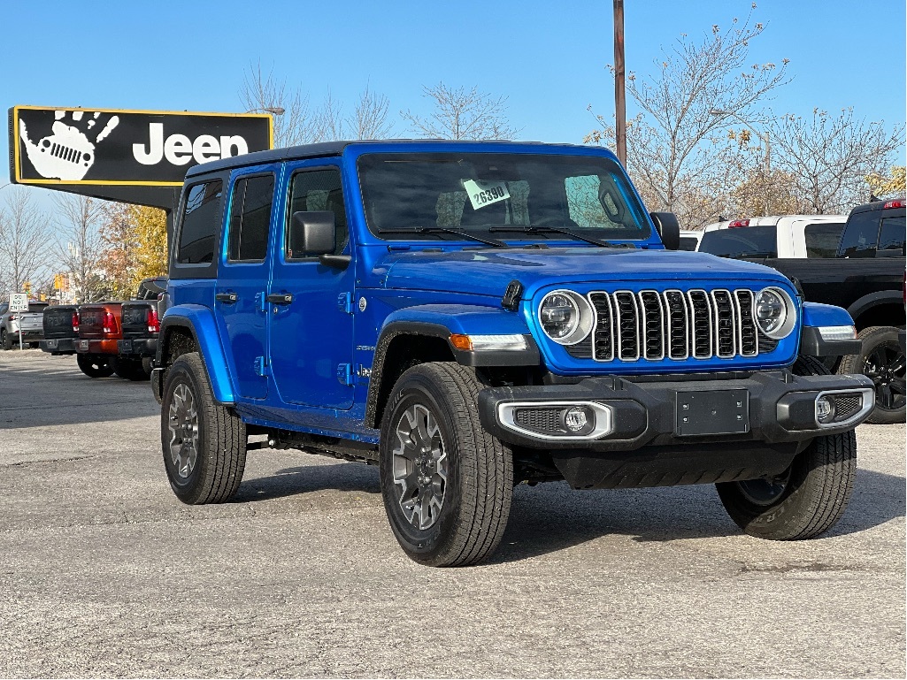 2024 Jeep Wrangler Sahara w/Technology, Trailer Tow, 18 Wheels