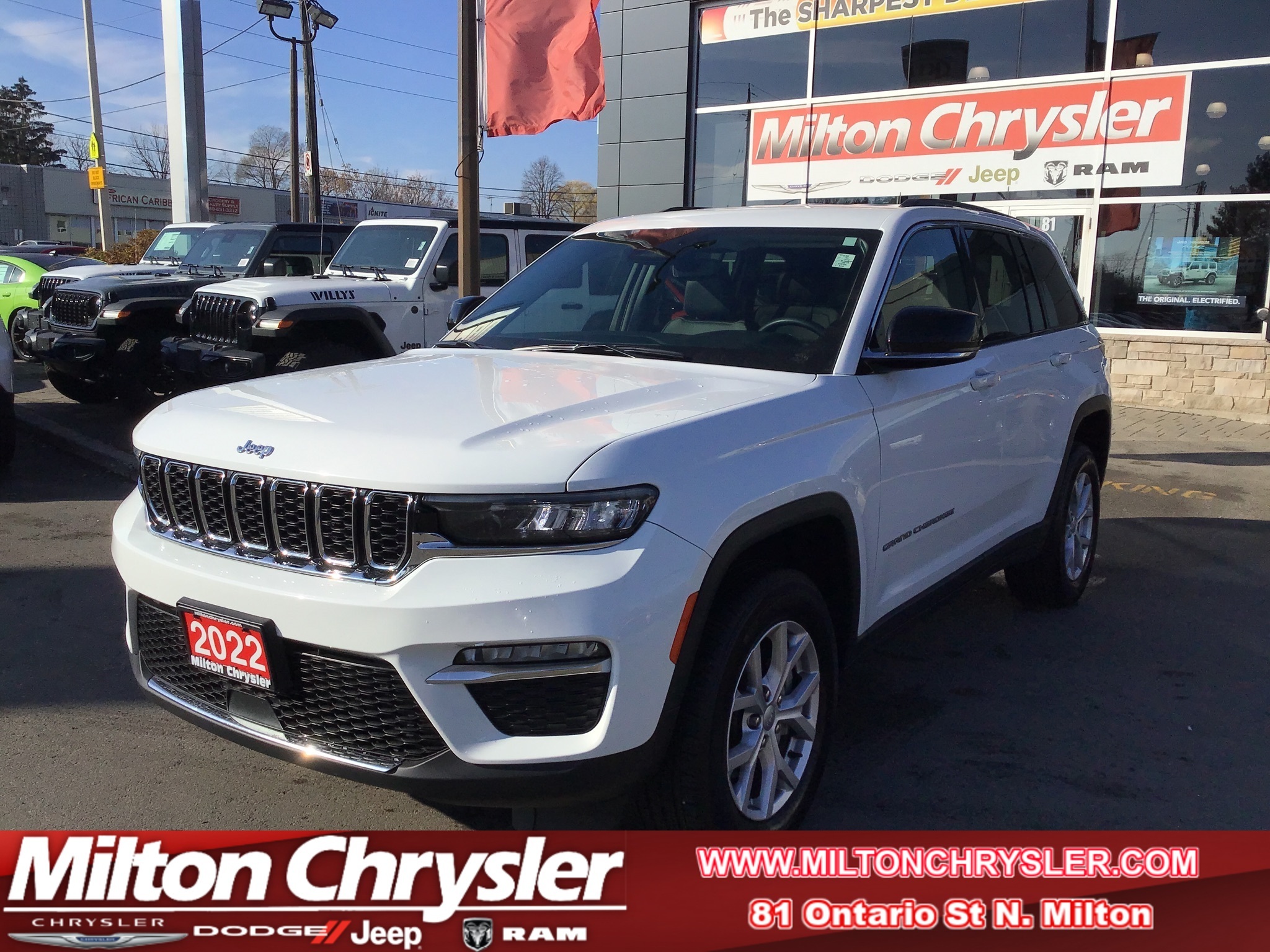 2022 Jeep Grand Cherokee LIMITED 4X4|LEATHER|10.1"NAVIGATION