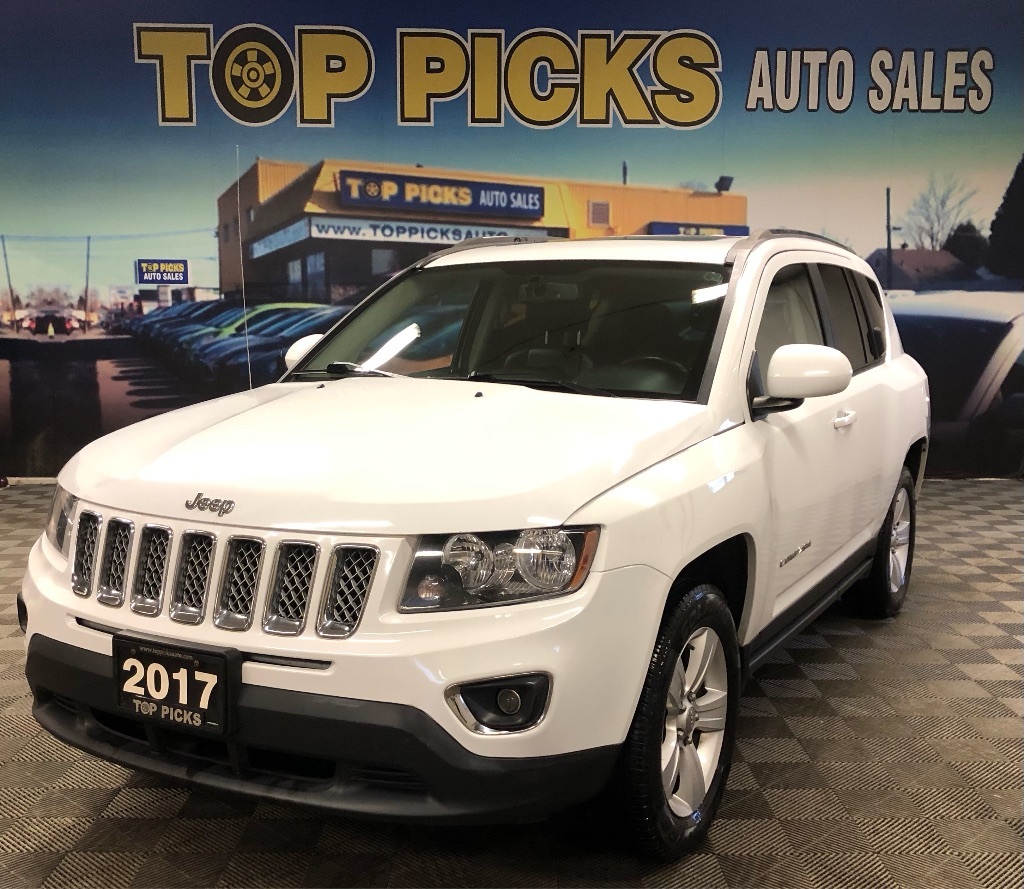 2017 Jeep Compass High Altitude Edition, Accident Free & Certified!