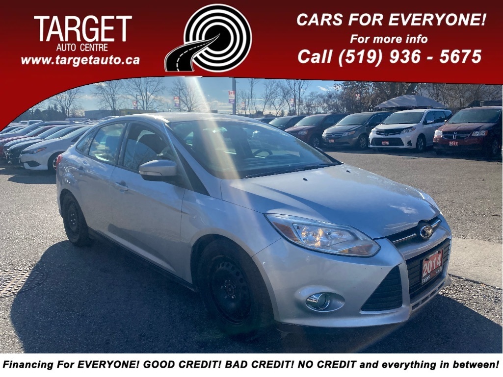 2014 Ford Focus SE. Extra set alloy wheels and tires. Drives great