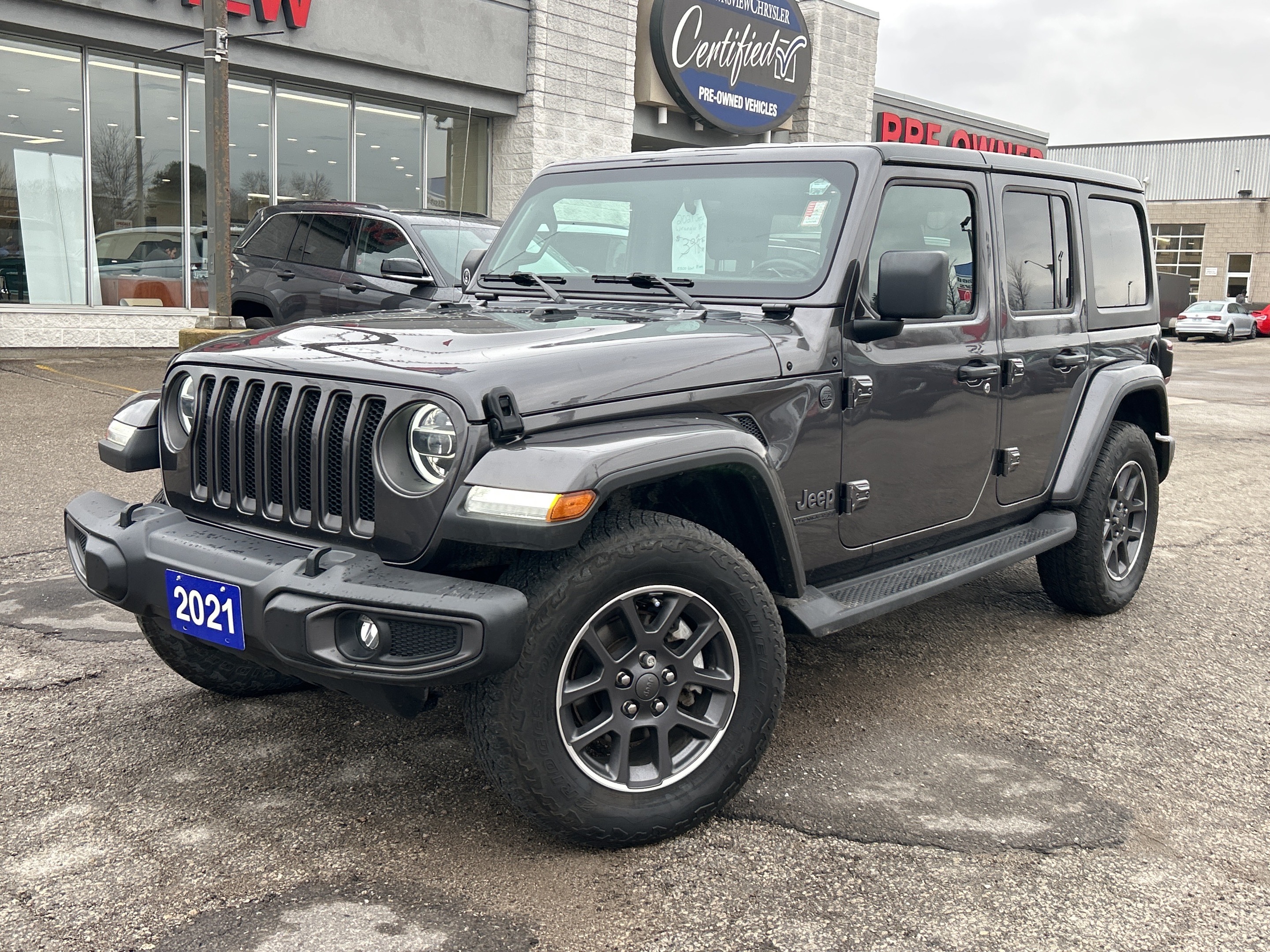 2021 Jeep Wrangler 80th Anniversary w/LEDs, Cold Weather, NAV, Safety