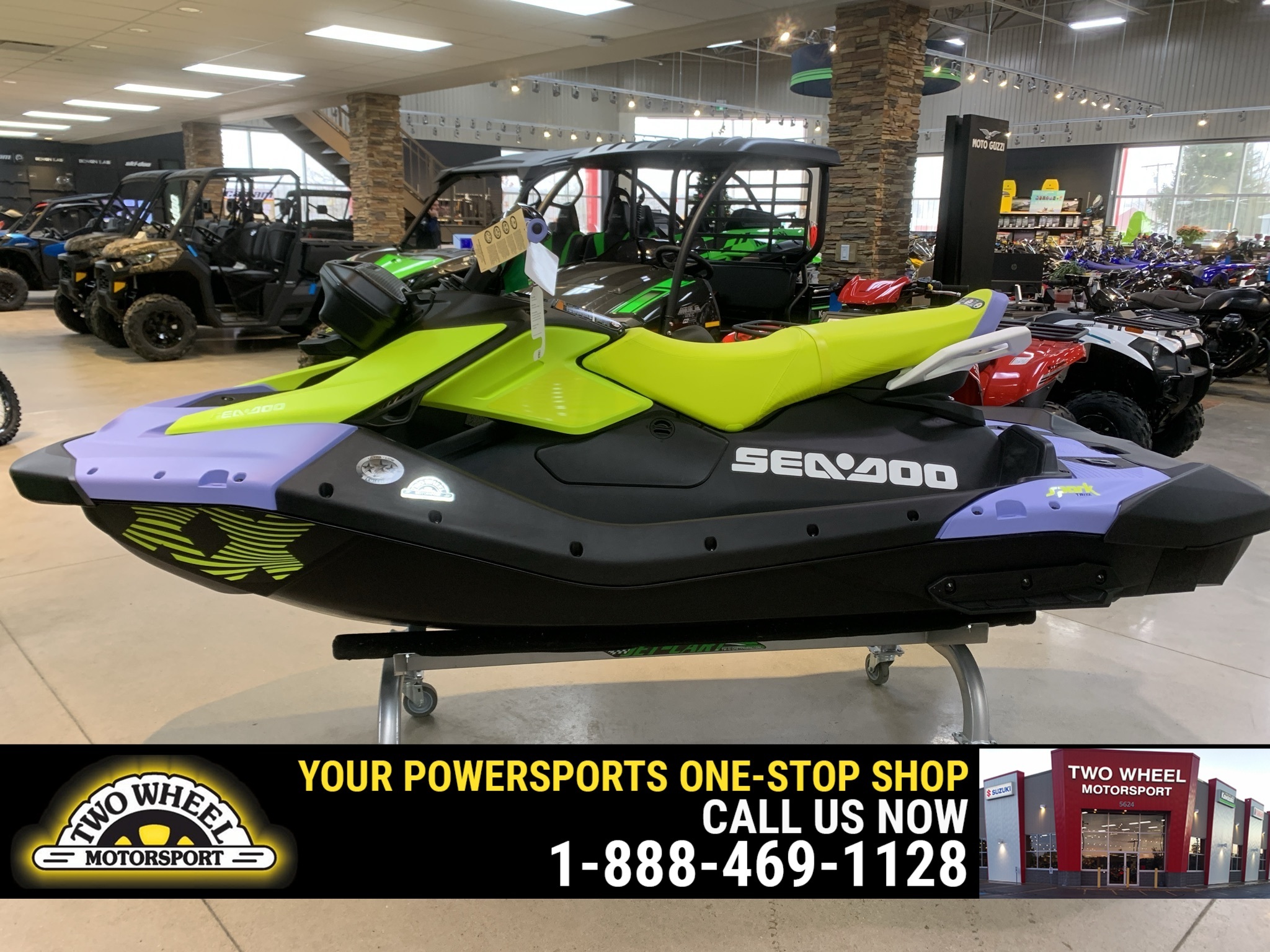 2024 Sea-Doo Spark TRIXX for 3 3up with optional sound sytem or without