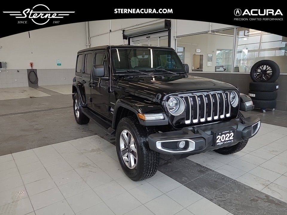 2022 Jeep Wrangler Unlimited Sahara 4x4 (SHOWROOM CONDITION IN/OUT)