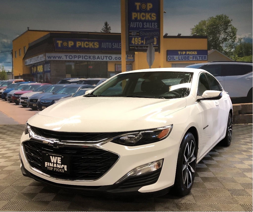 2022 Chevrolet Malibu RS, Low Mileage, Accident Free, Certified!
