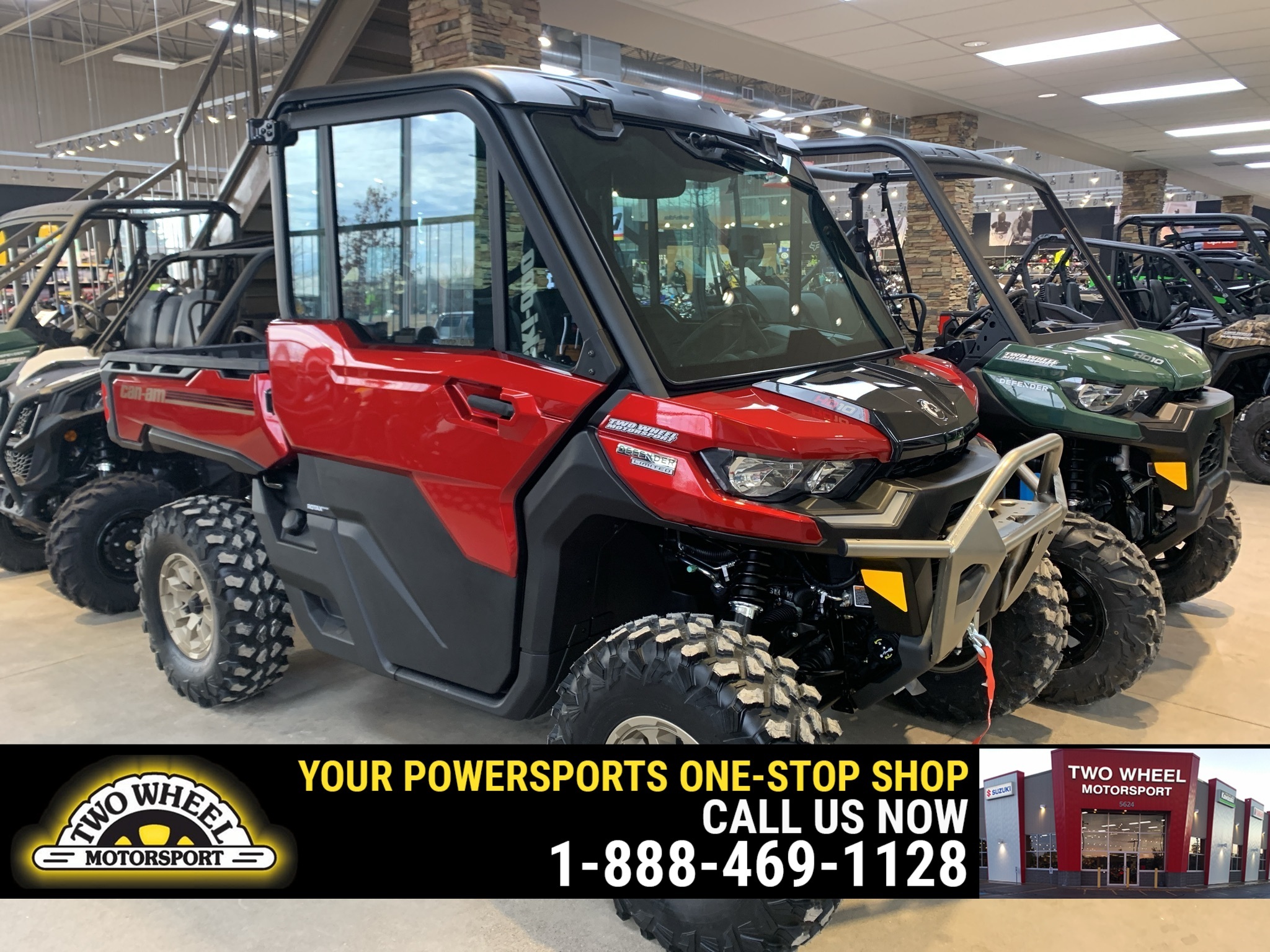 2024 Can-Am Defender Limited DEFENDER LIMITED CAB HD10 RED CALL FOR STOCK