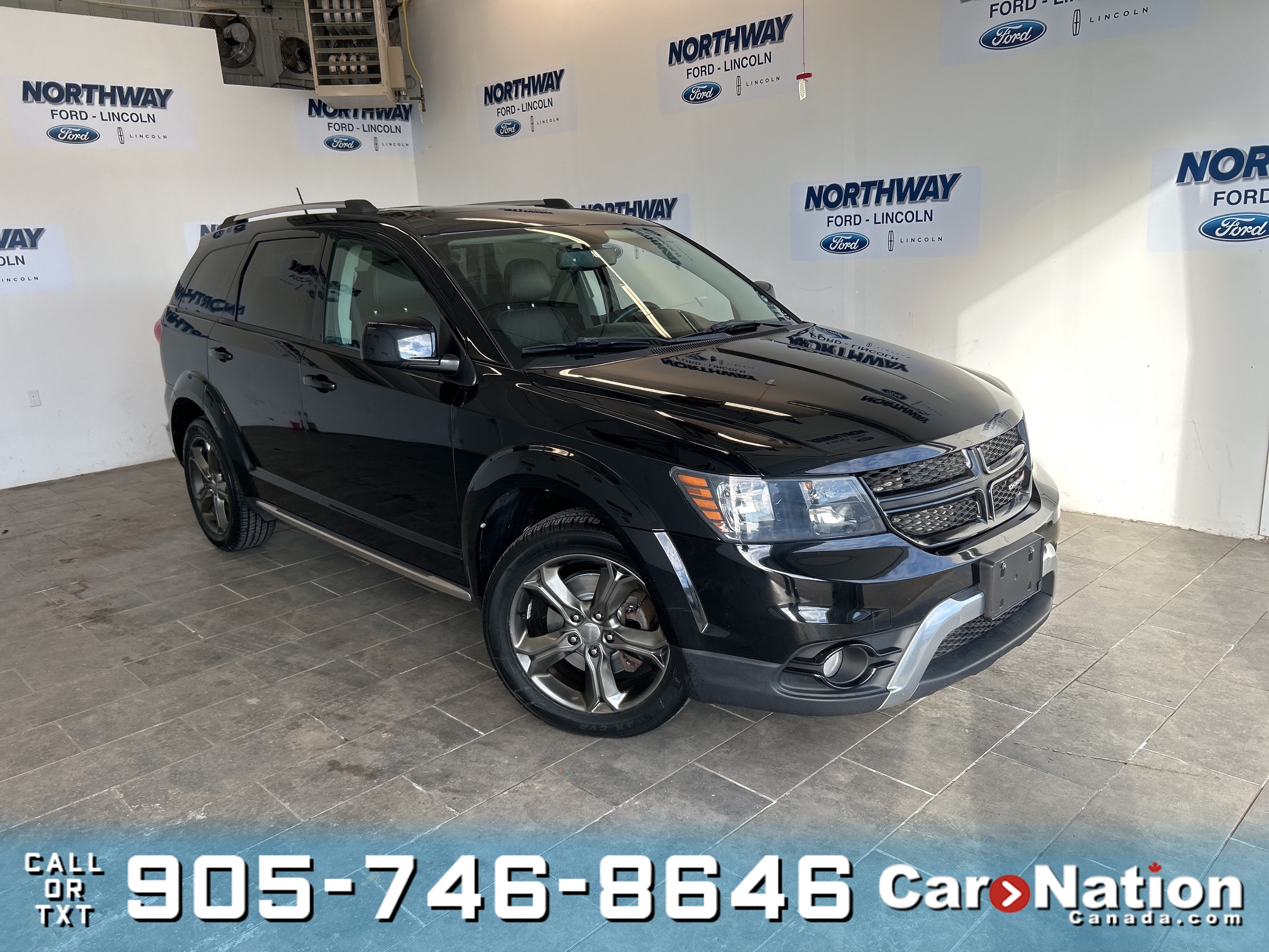 2015 Dodge Journey CROSSROAD |LEATHER | 8.4" SCREEN | SUNROOF |7 PASS