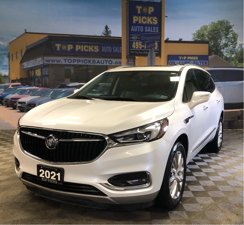 2021 Buick Enclave Essence, AWD, 7 Pass, Sunroof Accident Free!