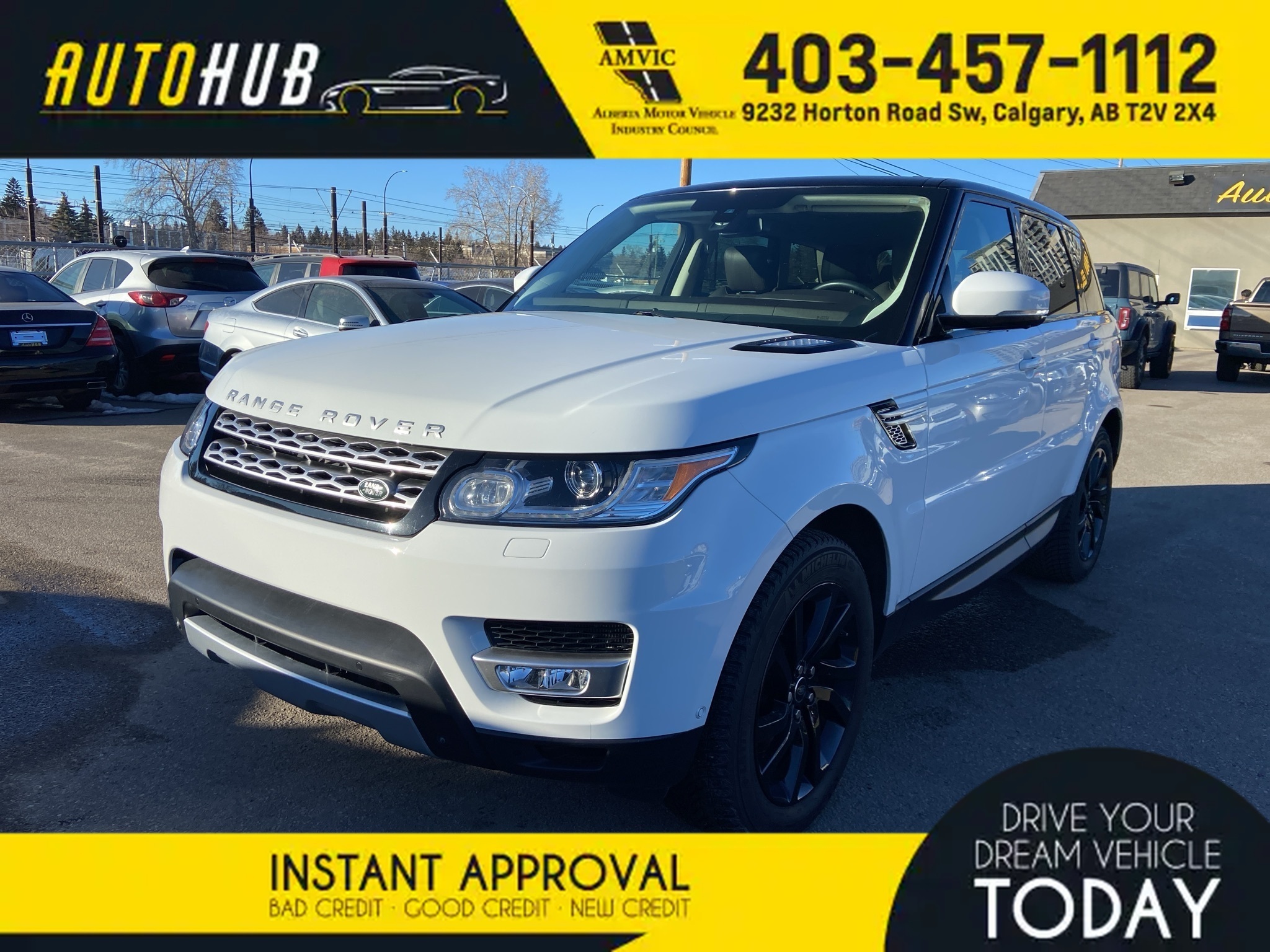 2015 Land Rover Range Rover Sport HSE V6 SUPERCHARGED 7 PASS