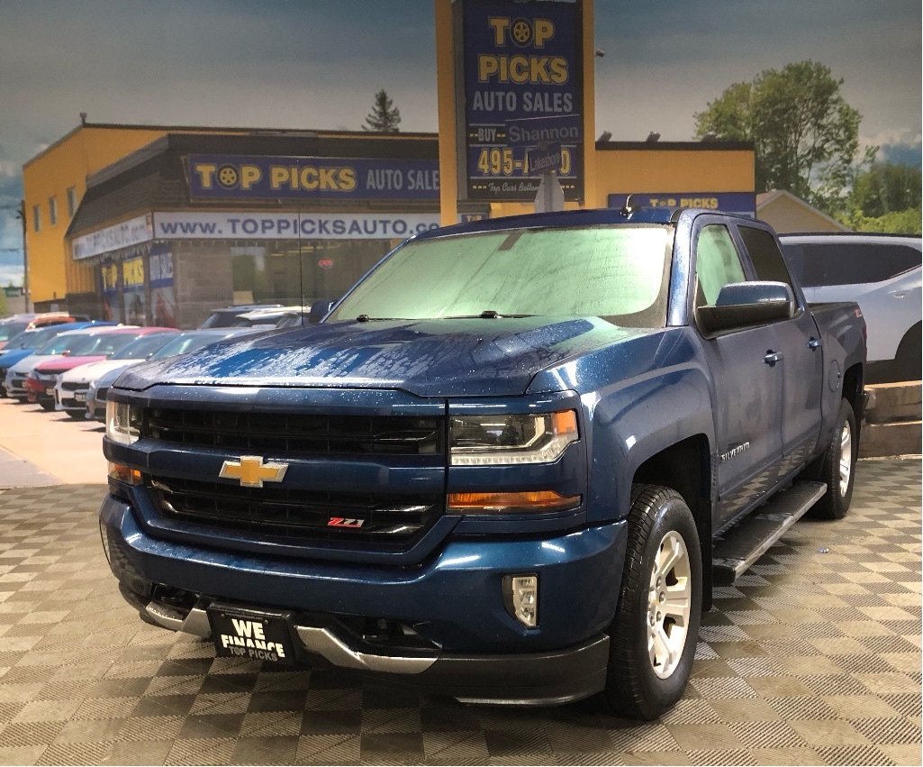2017 Chevrolet Silverado 1500 LT, Z71 Package, Accident Free, Certified!!
