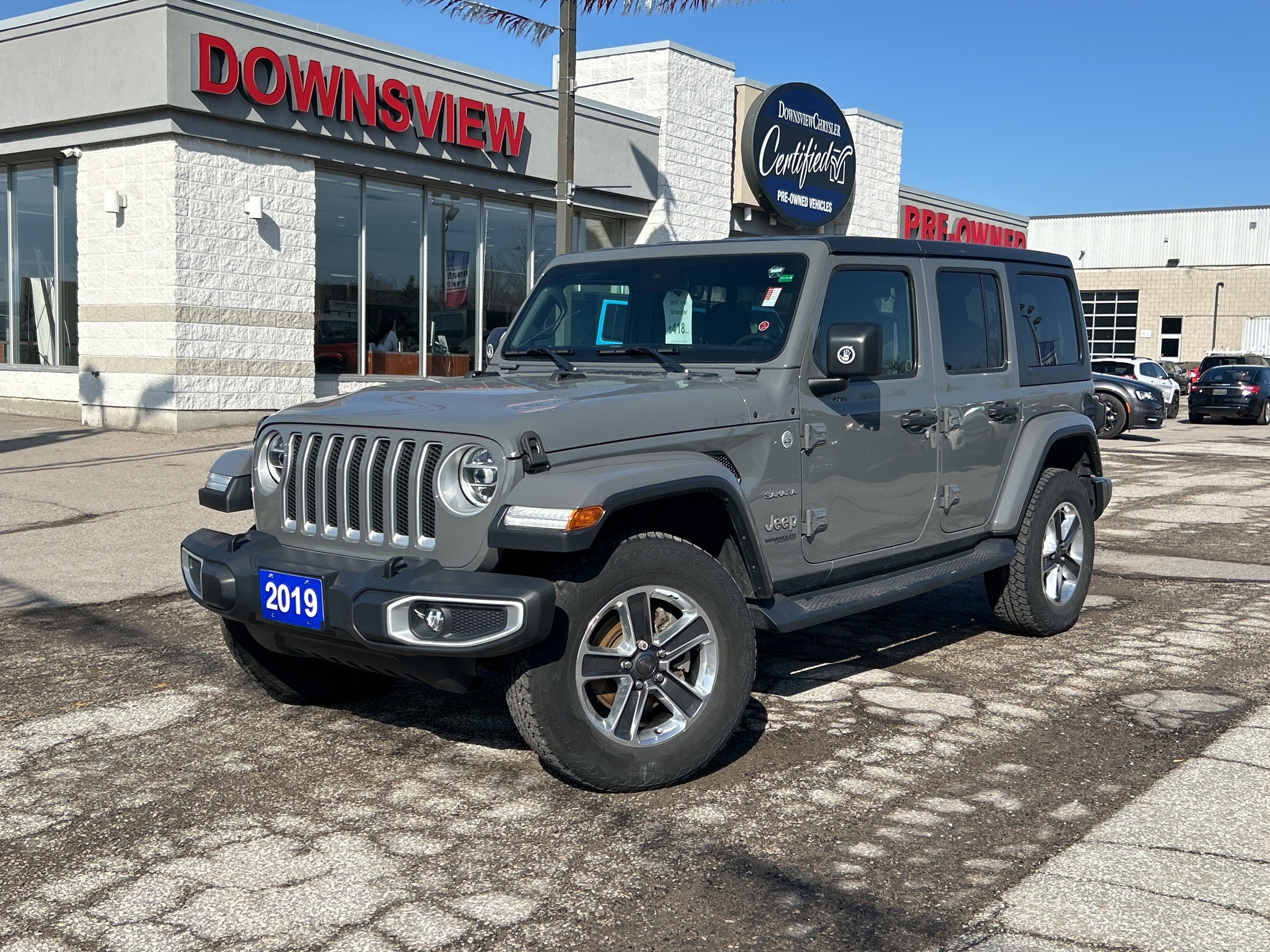 2019 Jeep WRANGLER UNLIMITED Uconnect, LED, Safety Group, Cold Group