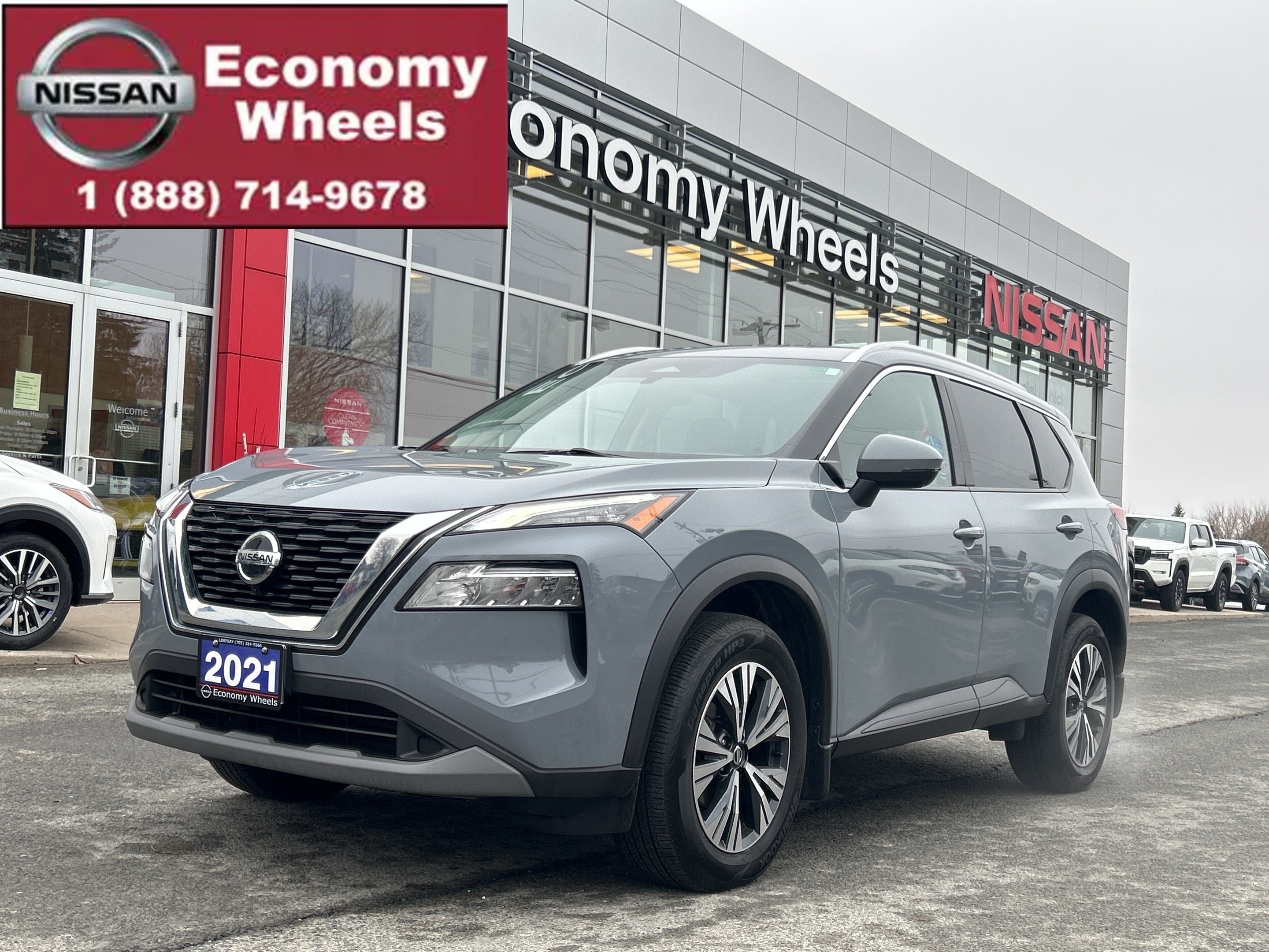 2021 Nissan Rogue SV Prem w/Lther/PwrGate/RearHtdSeat/SunRoof/360Cam