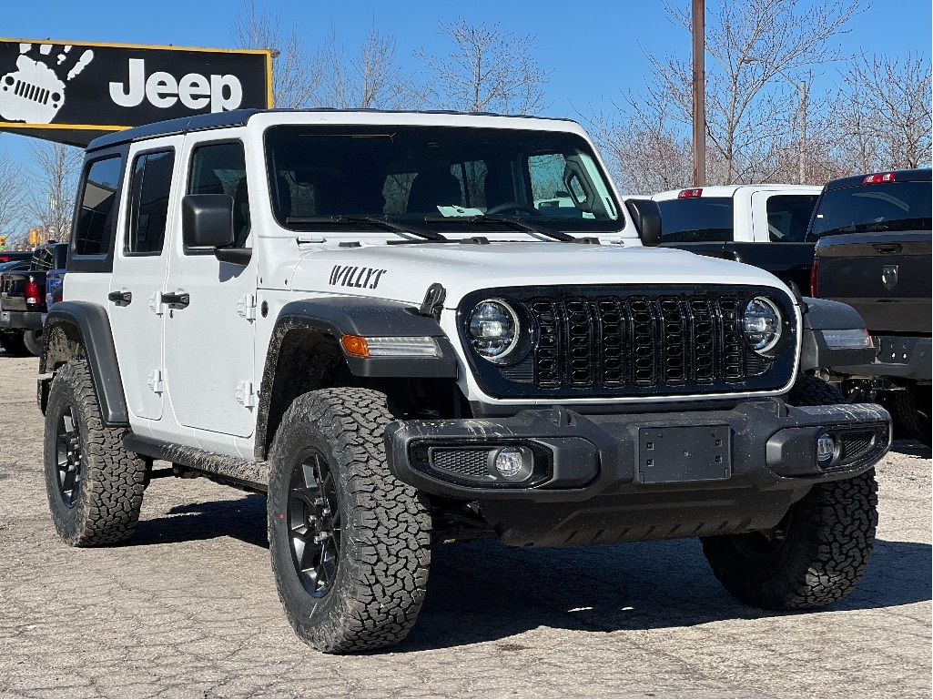 2024 Jeep Wrangler Willys w/Hardtop, Convenience Group & Tech. Grp.