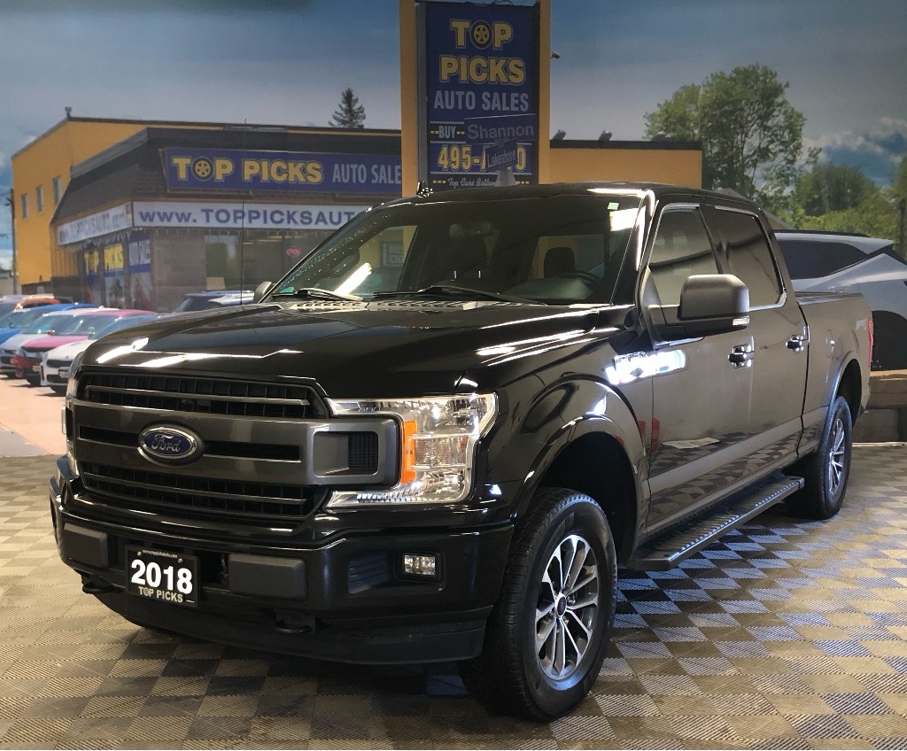 2018 Ford F-150 XLT Sport, 302A Package, Low Kms, Accident Free!