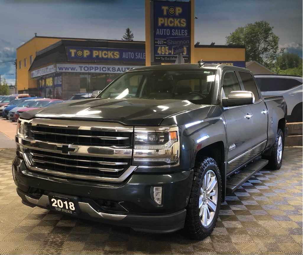 2018 Chevrolet Silverado 1500 High Country, One Owner, Accident Free, Certified 