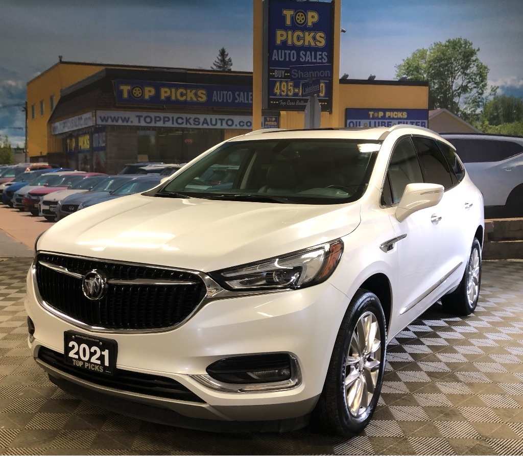 2021 Buick Enclave Pearl White, AWD, Accident Free, GREAT PRICE!