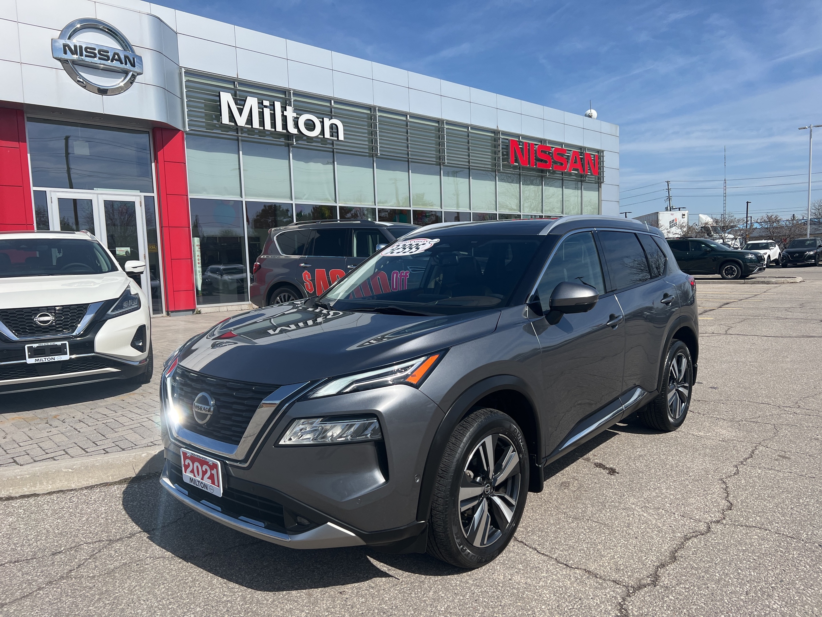 2021 Nissan Rogue Platinum/Leather/Navigation/AWD only 34,000 km