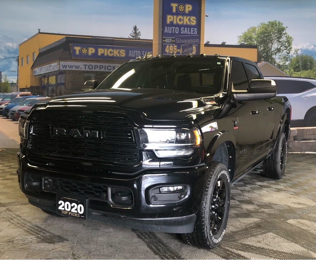 2020 Ram 2500 Limited, Fully Loaded, Black Appearance Package!