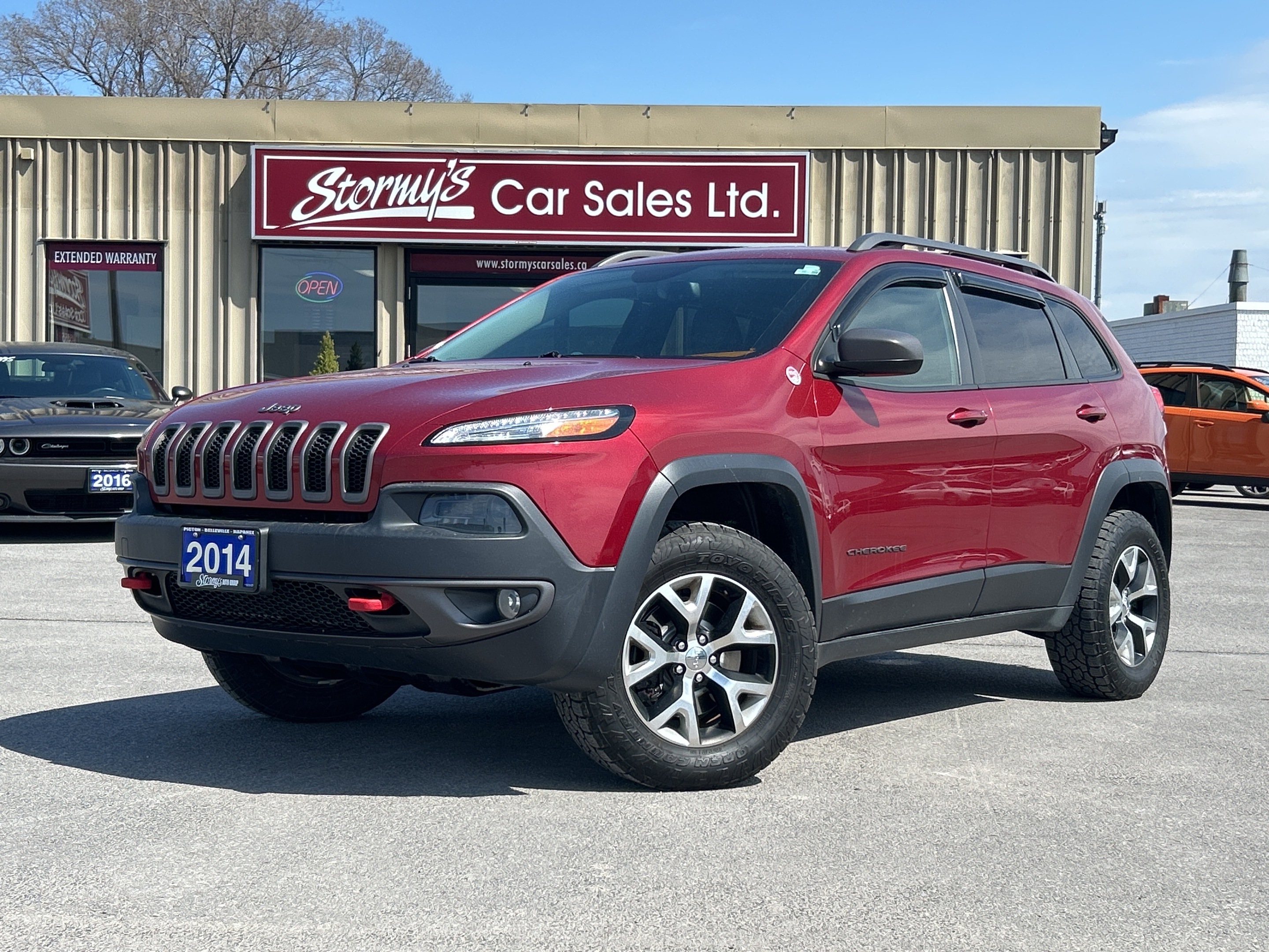 2014 Jeep Cherokee Trailhawk 4X4 LEATHER CALL NAPANEE 613-354-2100