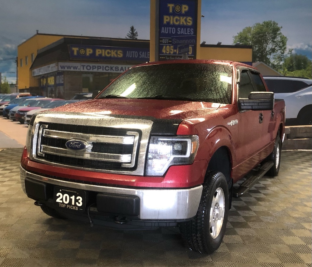 2013 Ford F-150 XLT, 4x4, V8, Crew!....Being Sold AS IS WHERE IS!