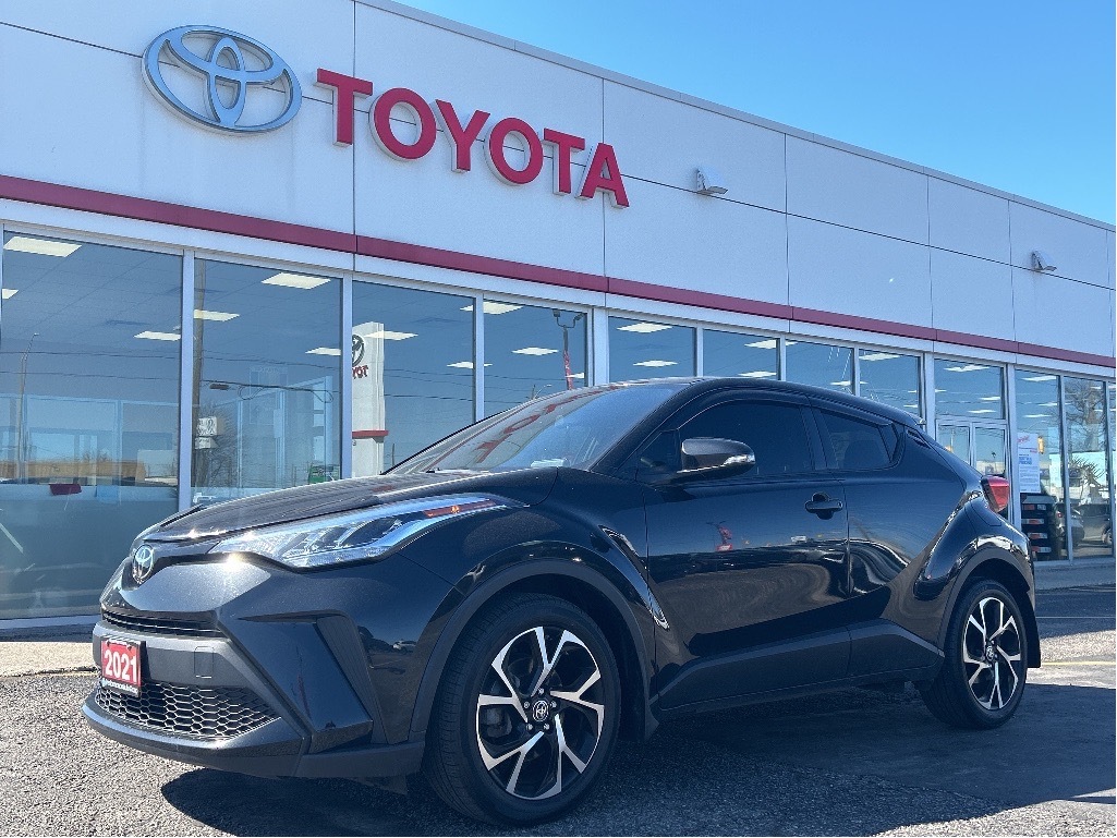 2021 Toyota C-HR XLE WITH PREMIUM PACKAGE - BLACK ON BLACK