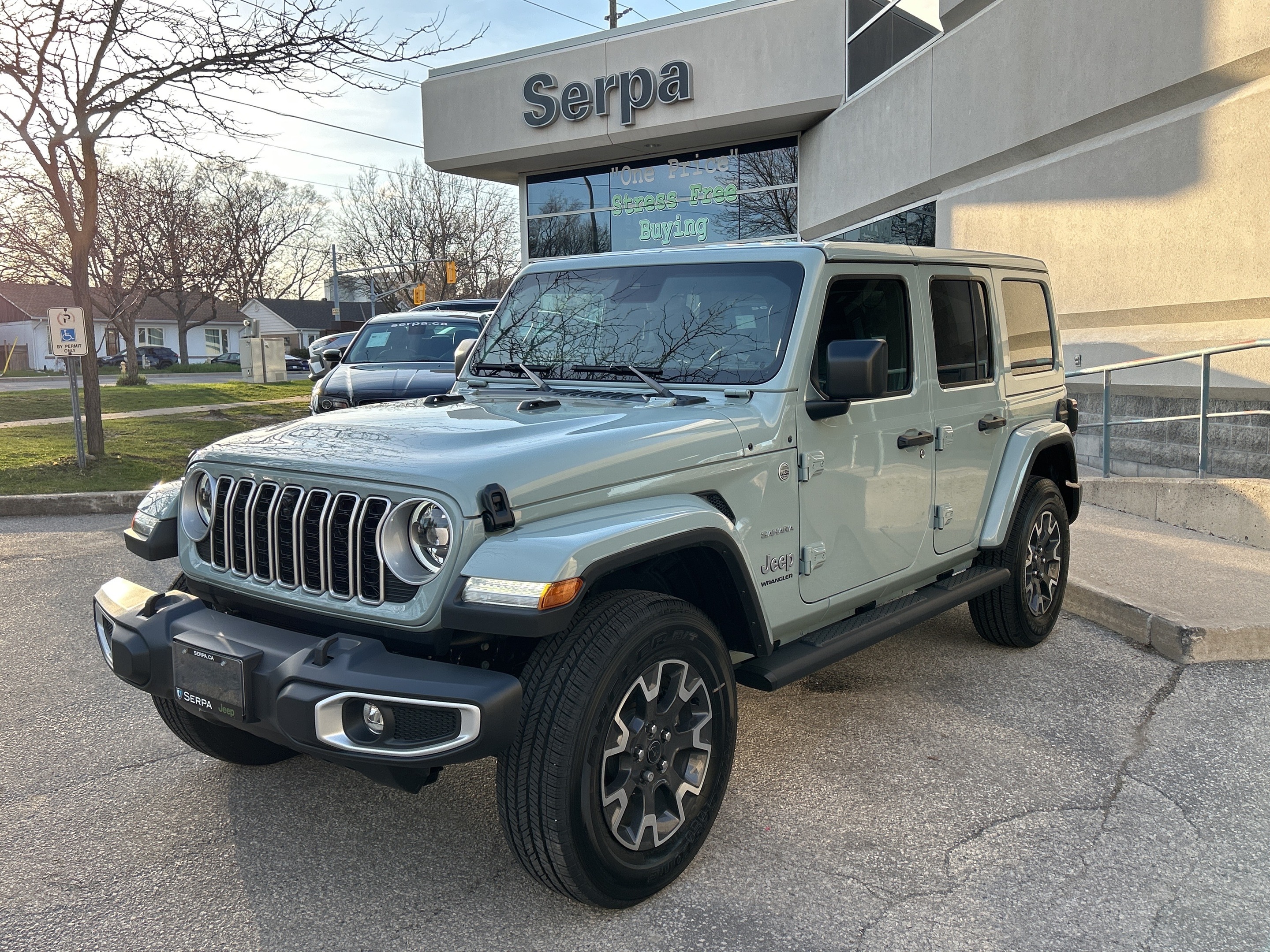 2024 Jeep Wrangler SAHARA|2.0T|SAFETY|TECH|SIDESTEP|LEATHER|COLORTOP