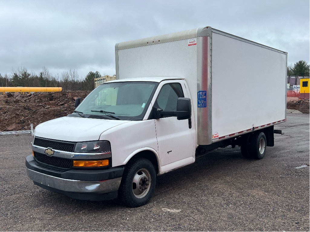 2018 Chevrolet Express 3500 3500, 16 Foot Cube, Certified & Ready To Go!