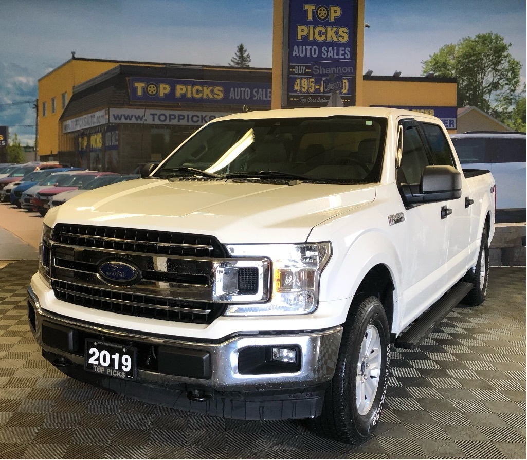 2019 Ford F-150 XLT, Crew Cab, V8, One Owner, Accident Free!