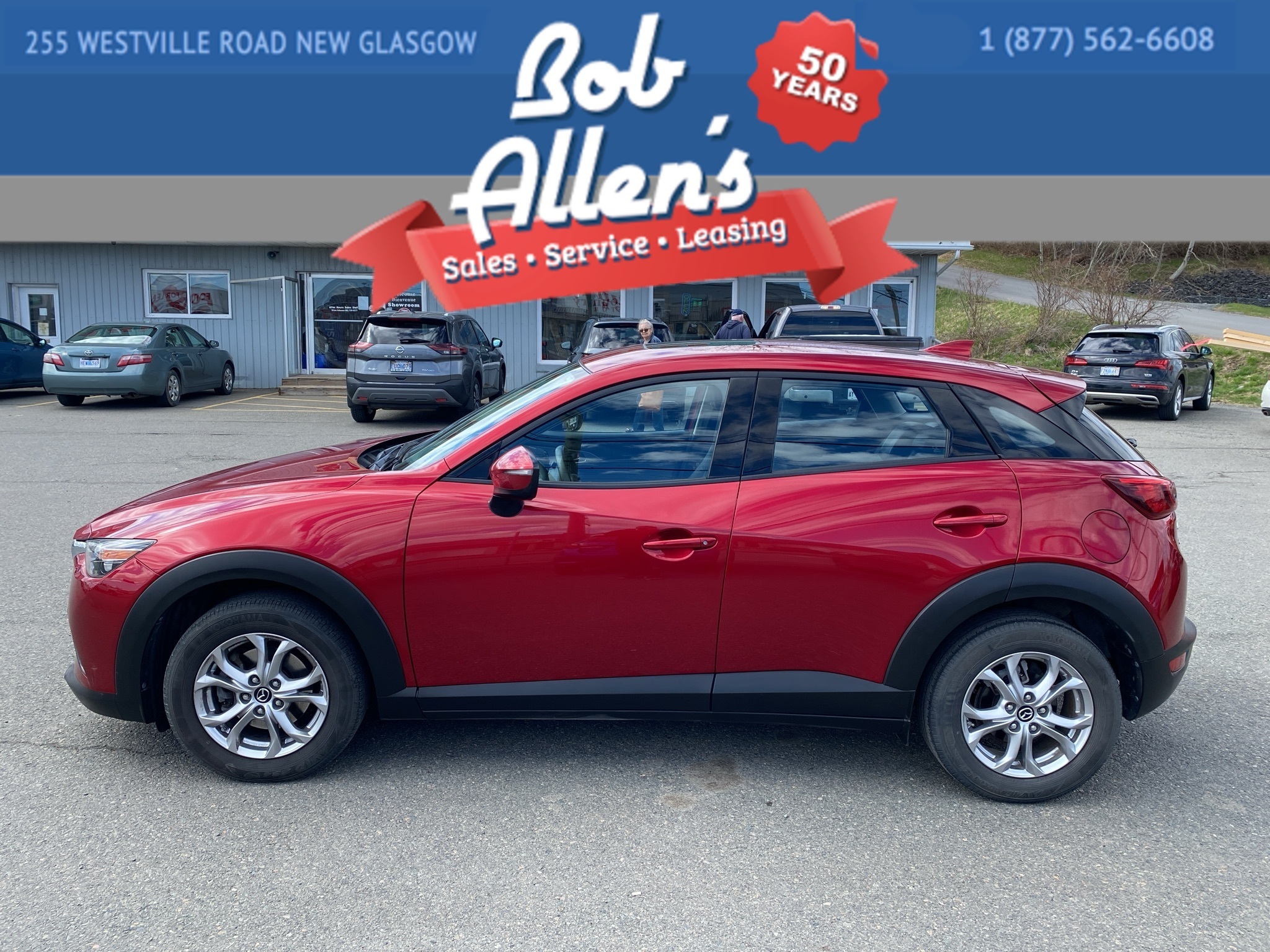 2019 Mazda CX-3 GS AWD LEATHER ROOF LOW KM 