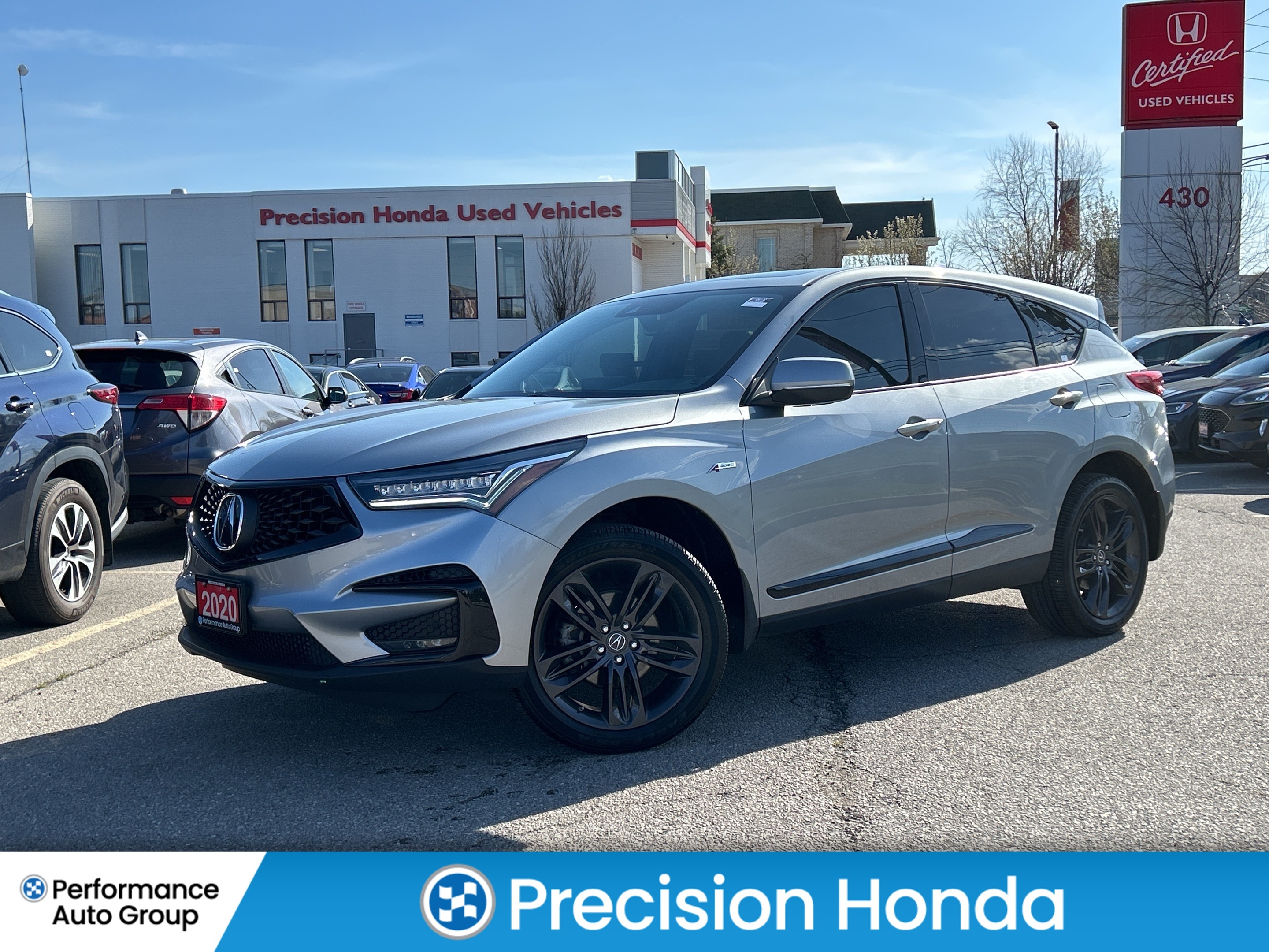 2020 Acura RDX A-Spec - Navigation - Panoramic Sunroof -  Leather