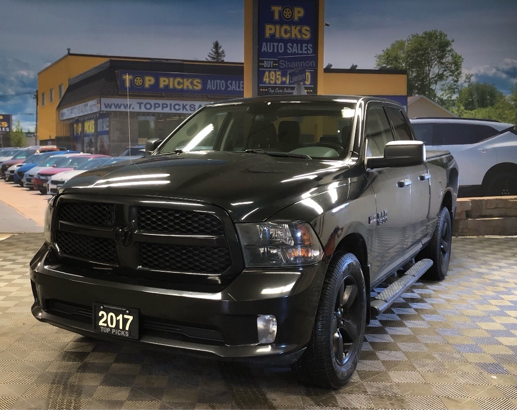 2017 Ram 1500 Express, Hemi, Low Kms, Accident Free & Certified!