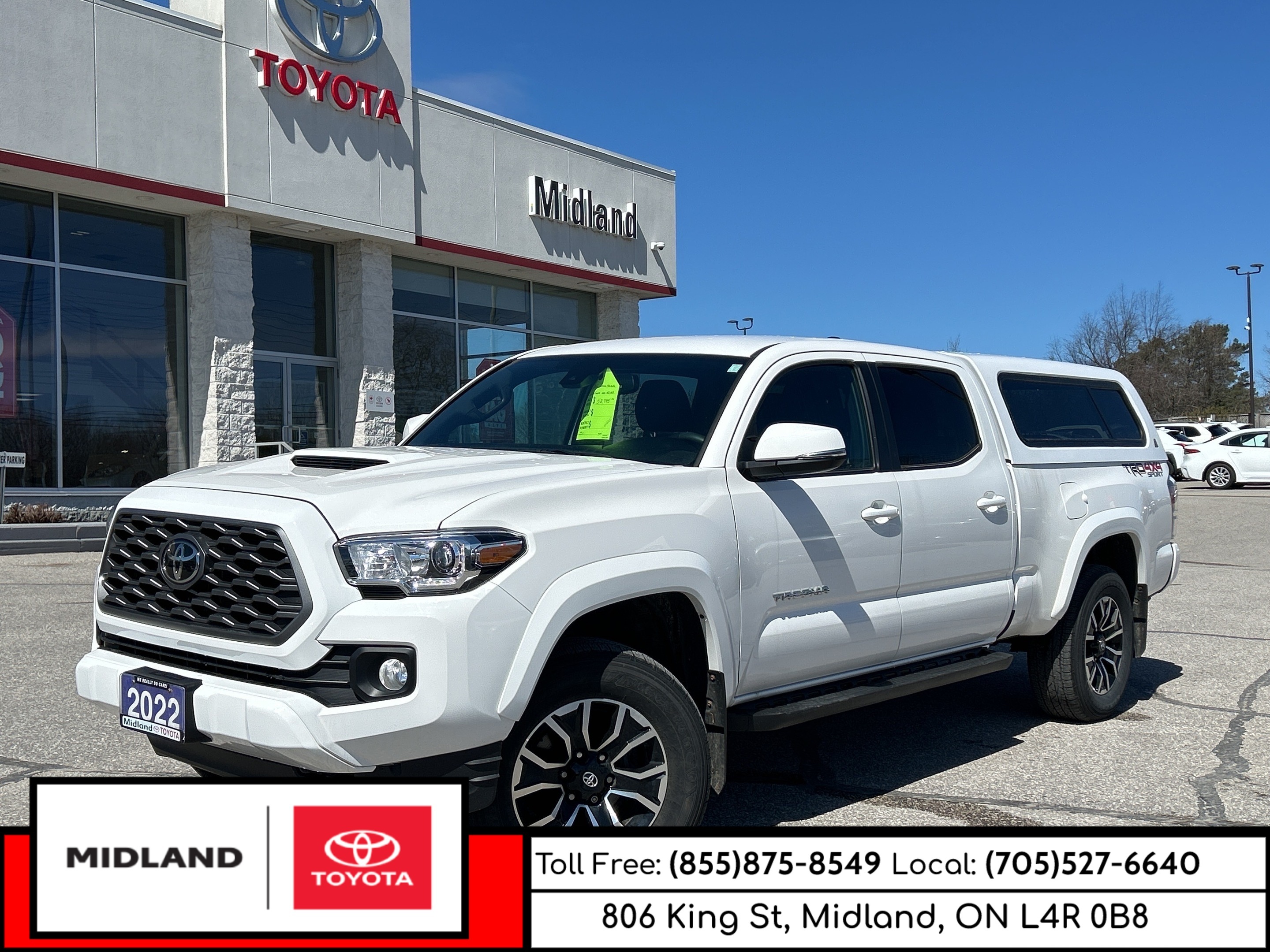2022 Toyota Tacoma TRD SPORT | Color Matched Bed Cap 