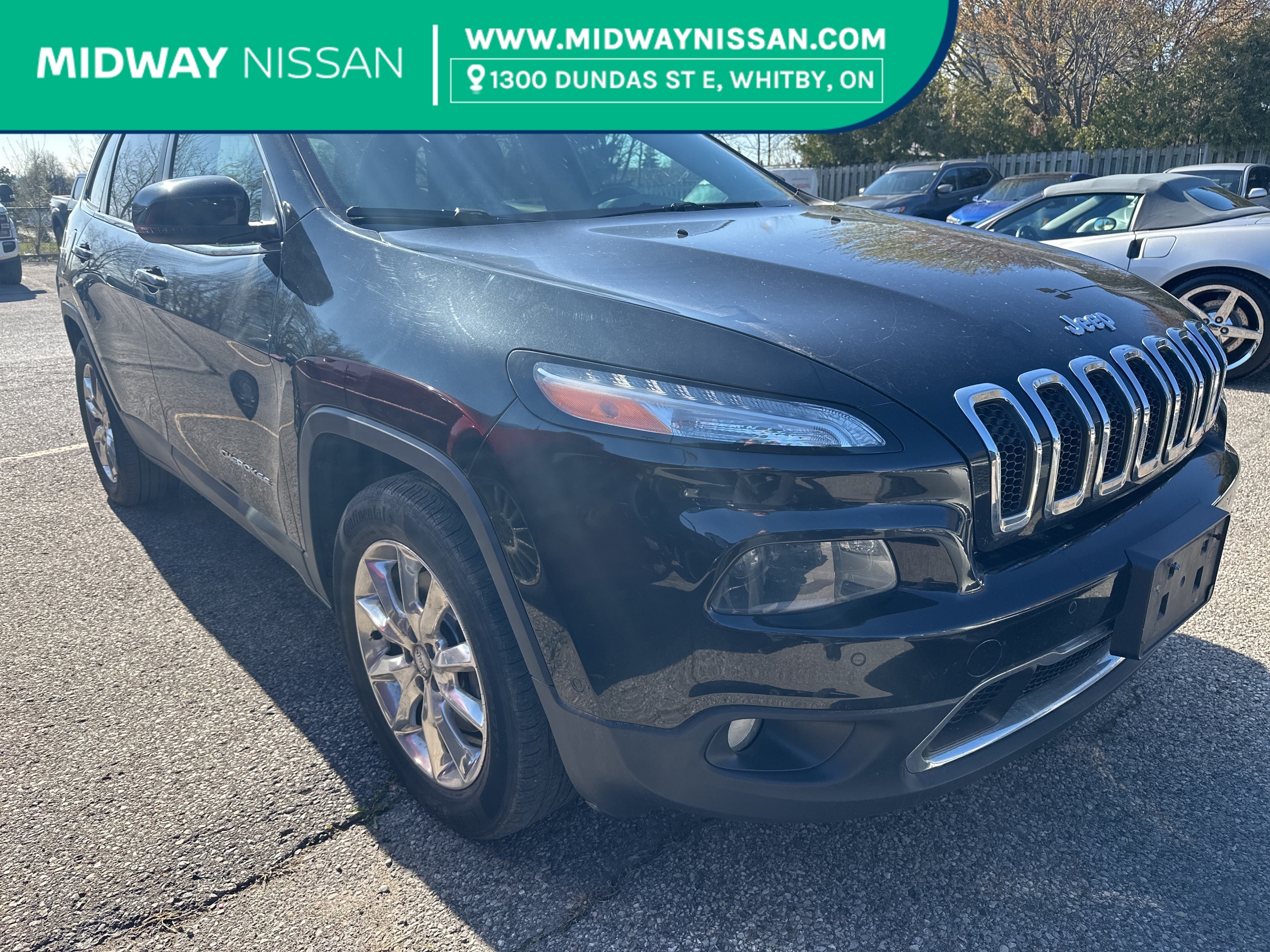 2015 Jeep Cherokee Limited 4WD | Leather | Navigation | Heated Seats
