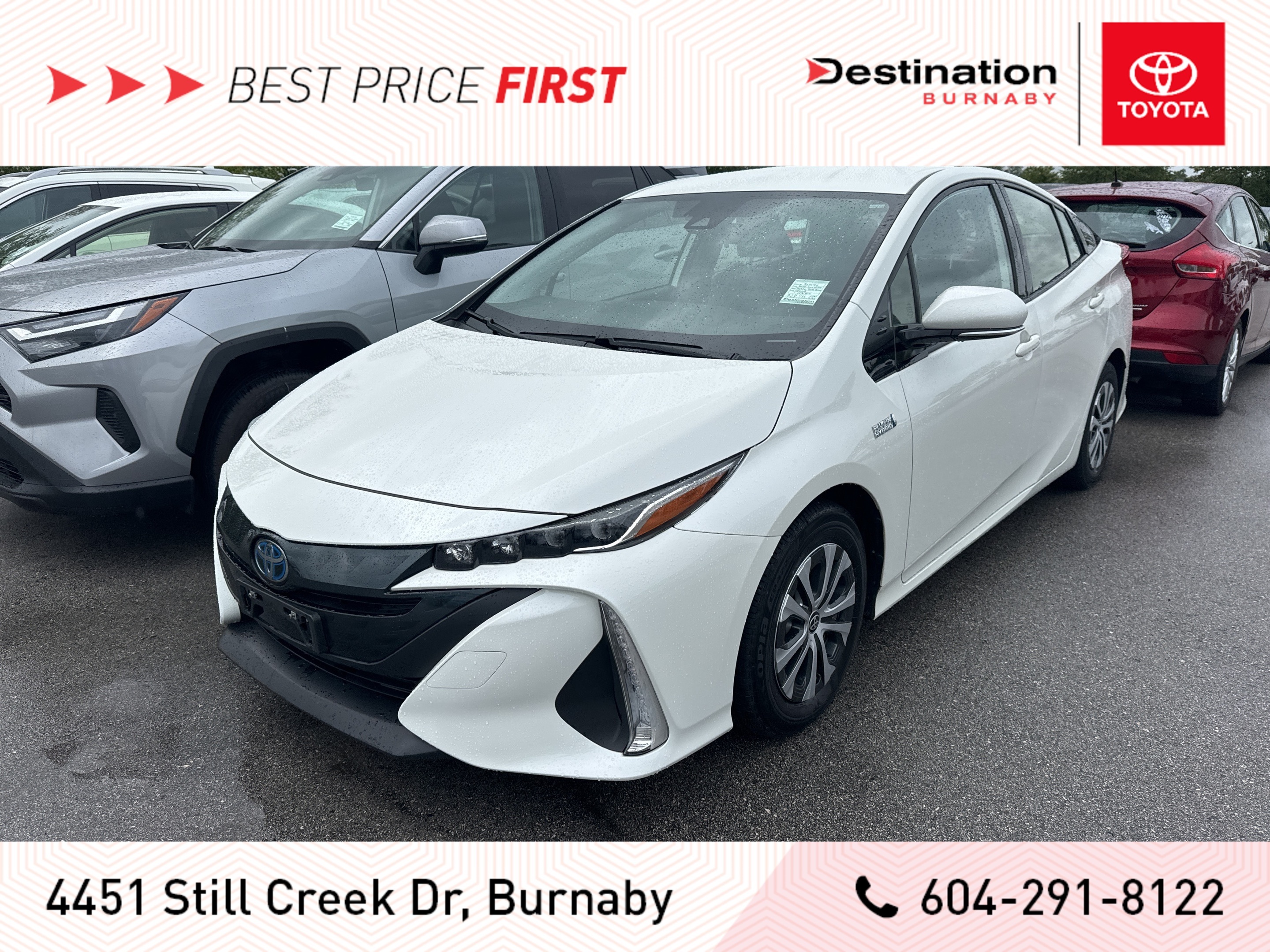 2020 Toyota Prius Prime Upgrade -  Pay 5% GST only!