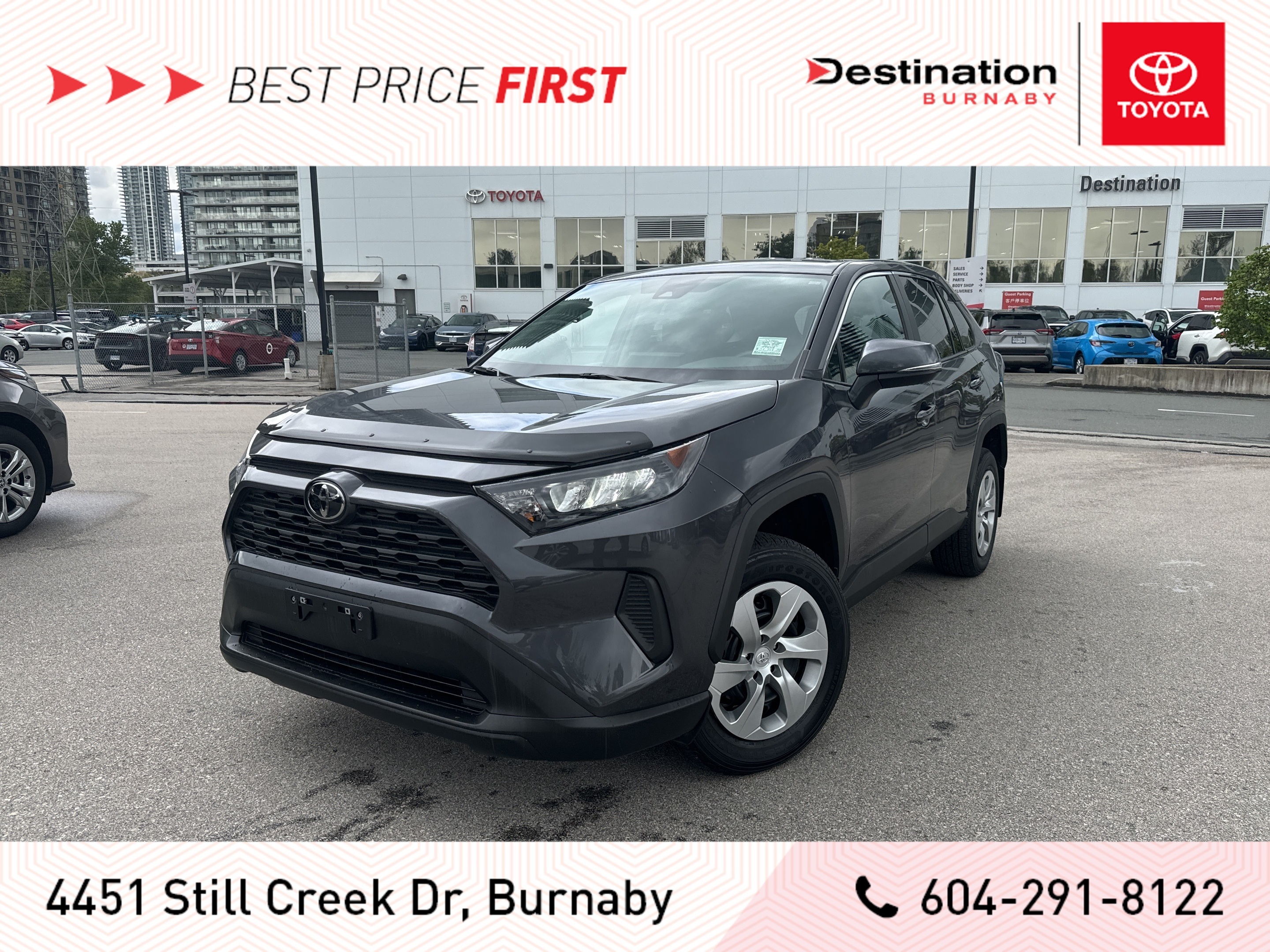 2022 Toyota RAV4 LE AWD - Local BC car with 1 owner, no accidents!