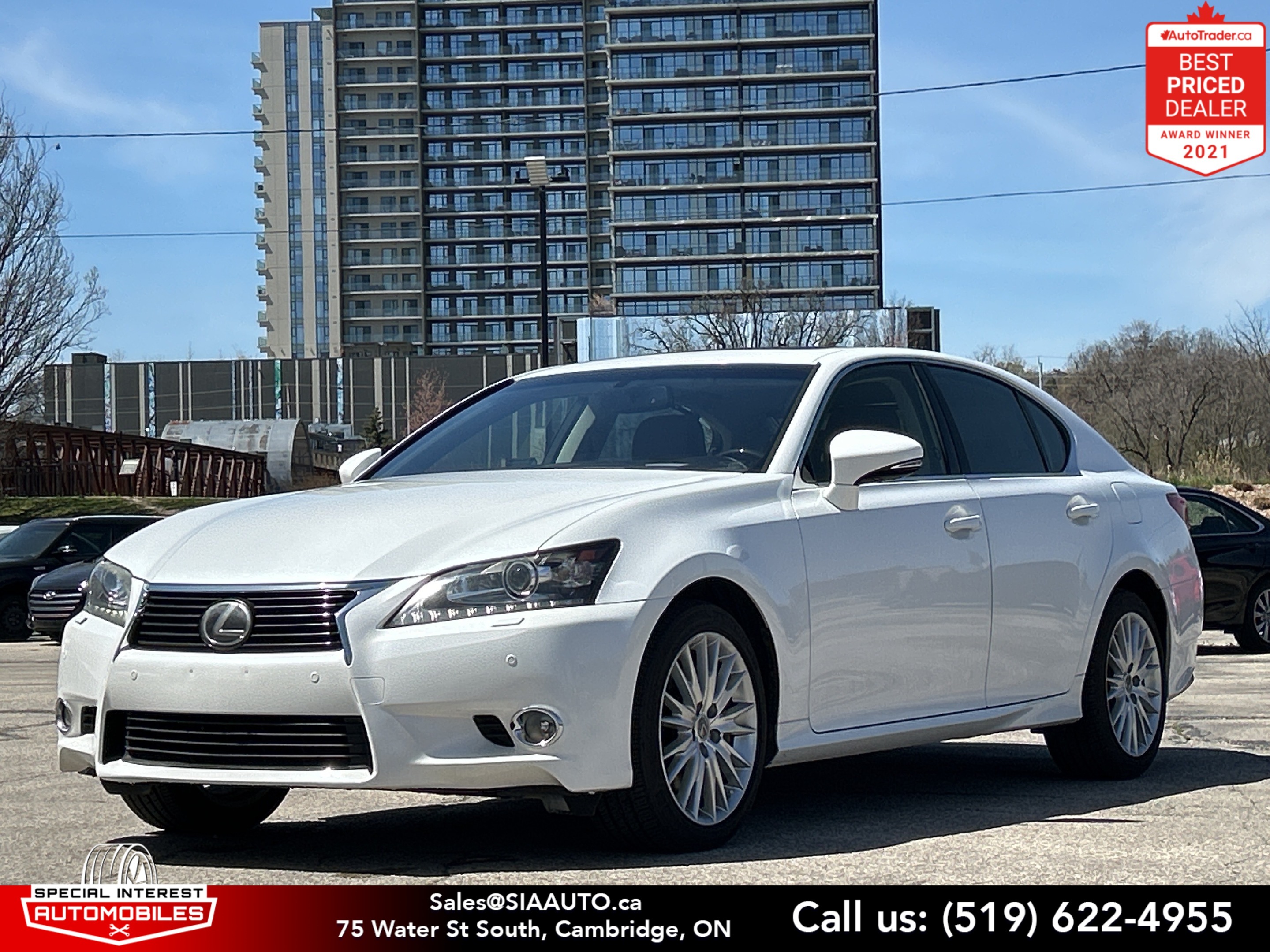 2013 Lexus GS 350 4dr Sdn AWD * Accident Free * Sunroof * Certified