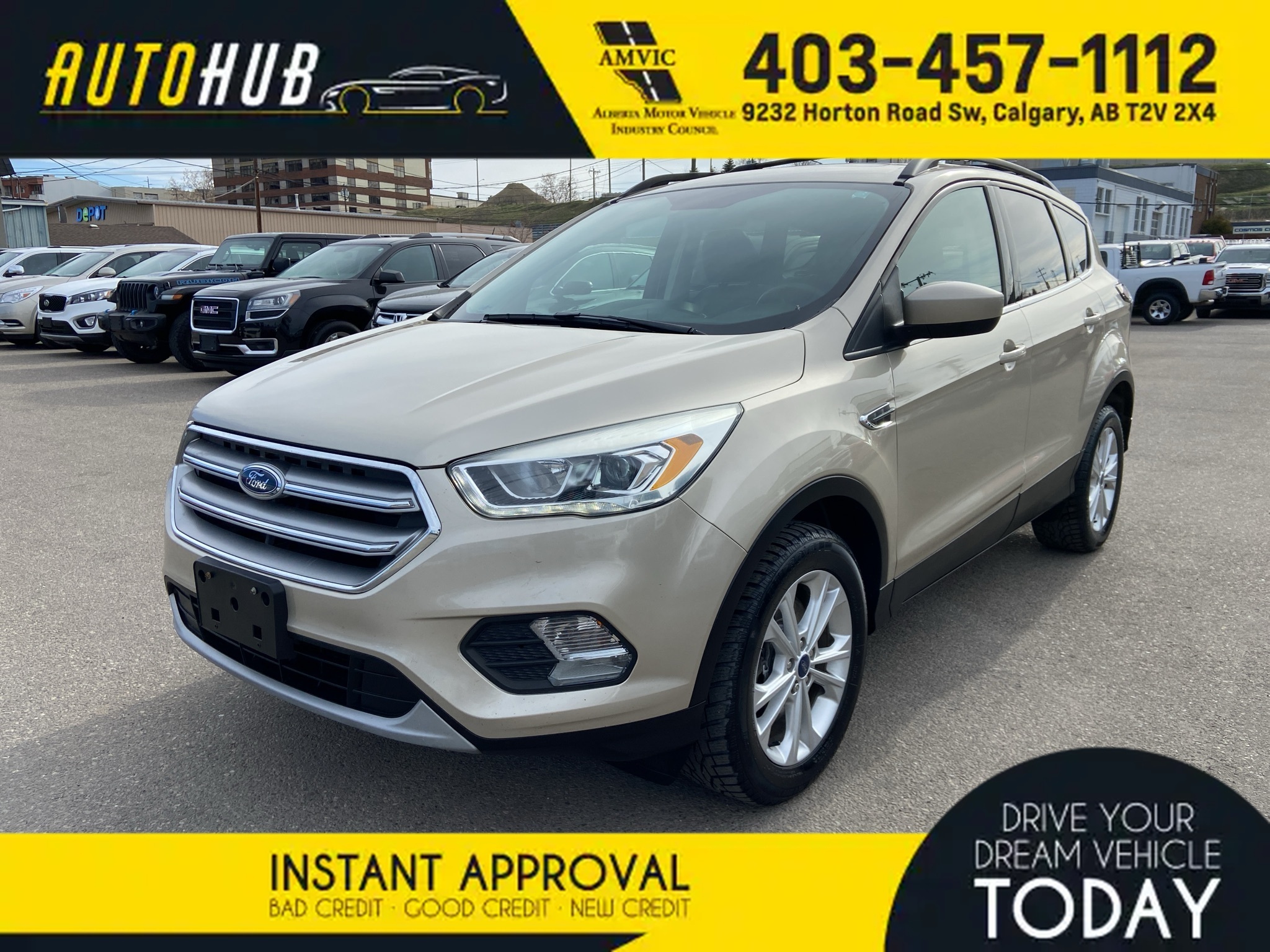 2017 Ford Escape SE LEATHER NAV PANO ROOF