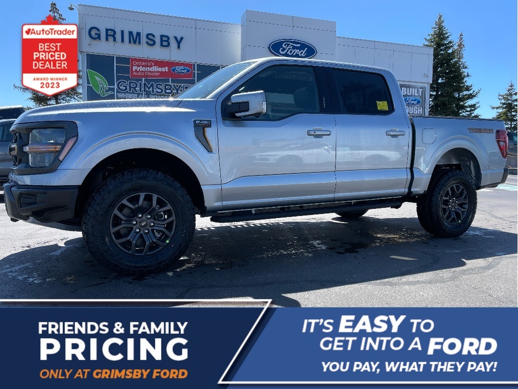 2024 Ford F-150 TREMOR | 4WD | BED UTILITY PKG | 18 WHEELS | BLIS