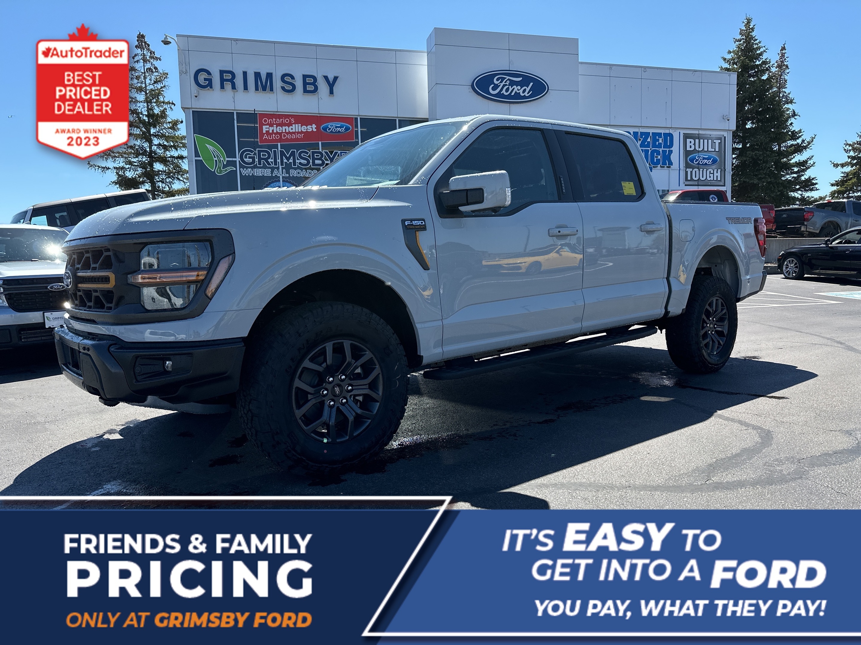 2024 Ford F-150 TREMOR | 4WD | BED UTILITY PKG | BLK LEATHER TRIM