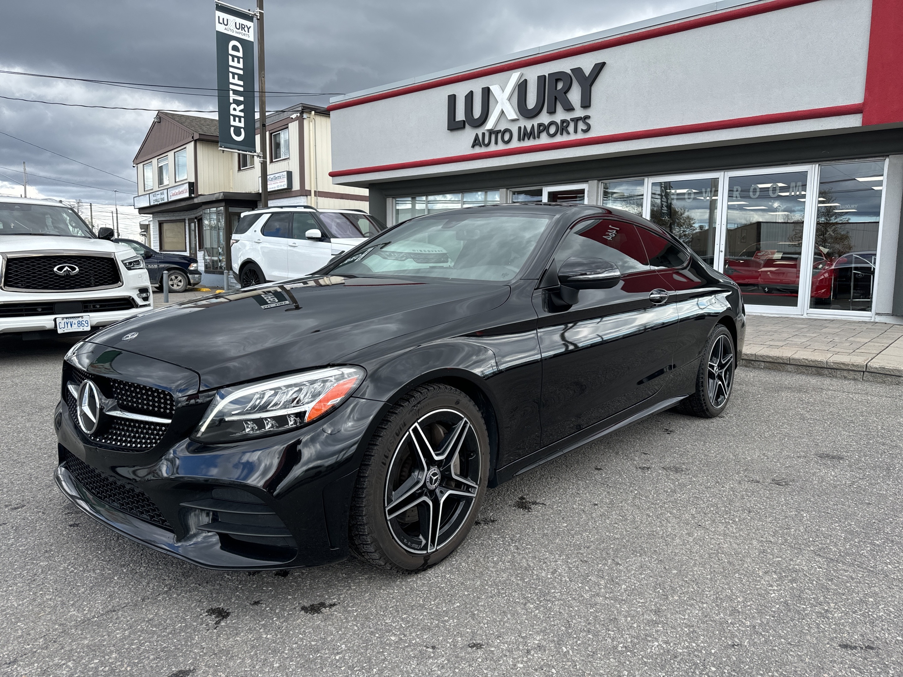 2019 Mercedes-Benz C-Class C 300-4matic-COUPE-Only27k -Nav-Panoroof-Cam-